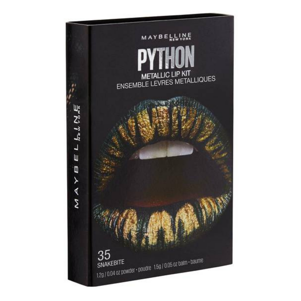 Labial Python Metalic Lip Kit 35 Snakebite MAYBELLINE Cosmeticos-skincare