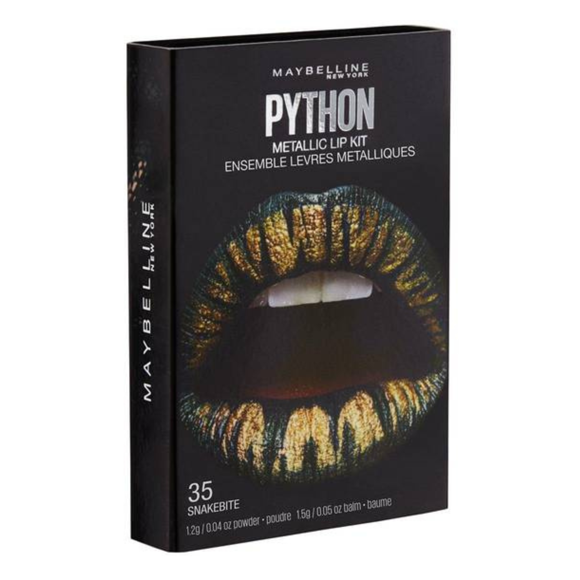 Labial Python Metalic Lip Kit 35 Snakebite MAYBELLINE Cosmeticos-skincare