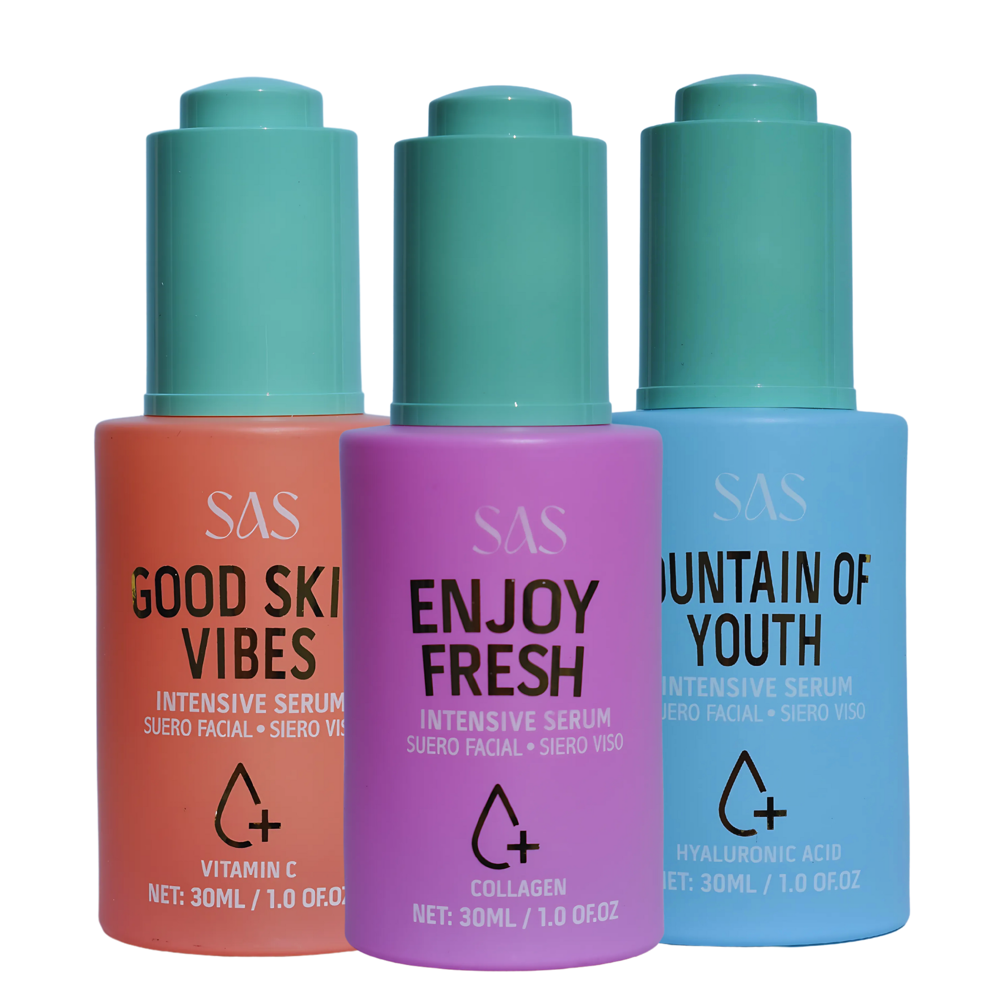 Serum Facial Hidratante SAS Cosmetics 30 ML - Acido Hialuronico SAS COSMETICS Cosmeticos-skincare