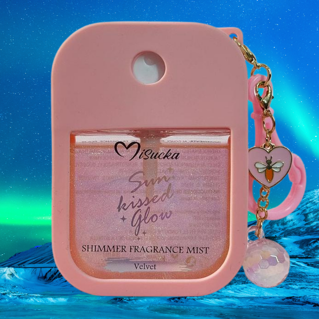 Body Mist Shimmer Misucka Colgante y Recargable 34Ml - Velvet MISUCKA Cosmeticos-skincare