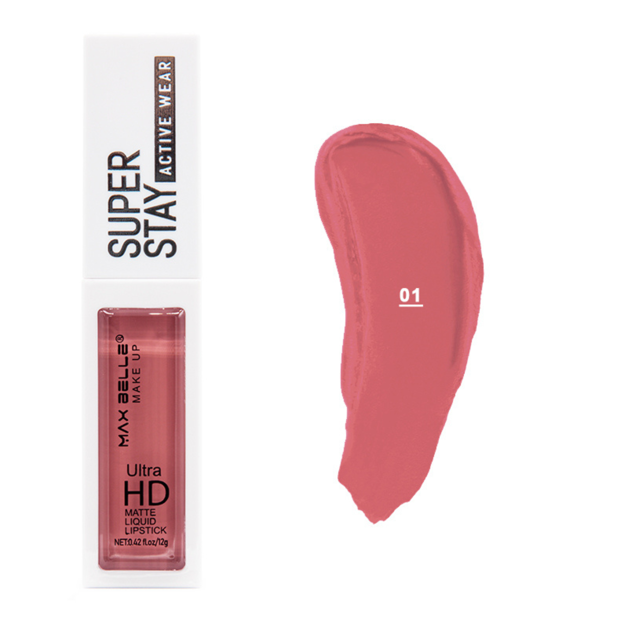 Labial Liquido Max Belle Super Stay Dupe de Maybelline MB011287 - Tono 01 MAX BELLE Cosmeticos-skincare