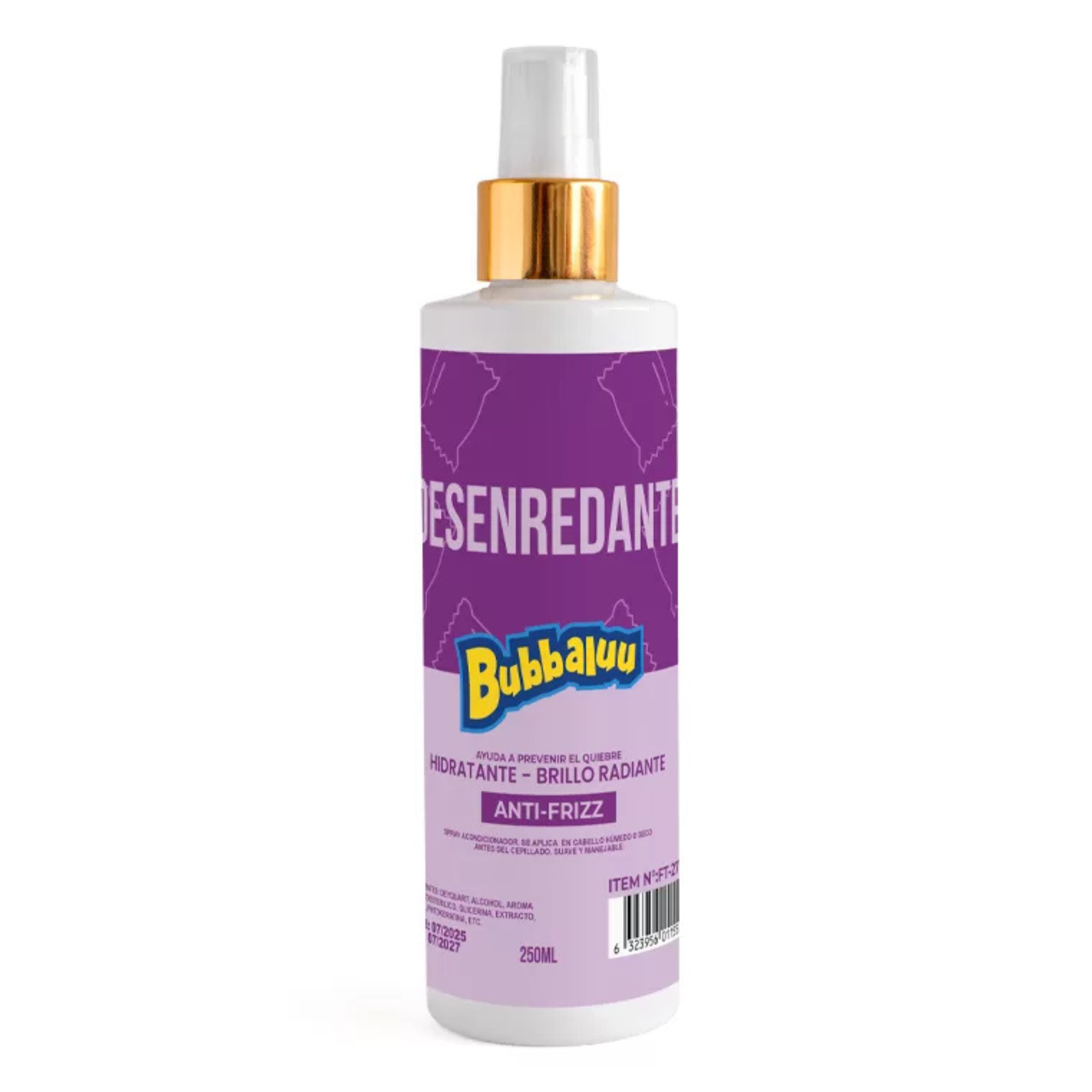 Desenredante en Spray Bubbaluu - 250 Ml - 2717 BUBBALUU Cosmeticos-skincare
