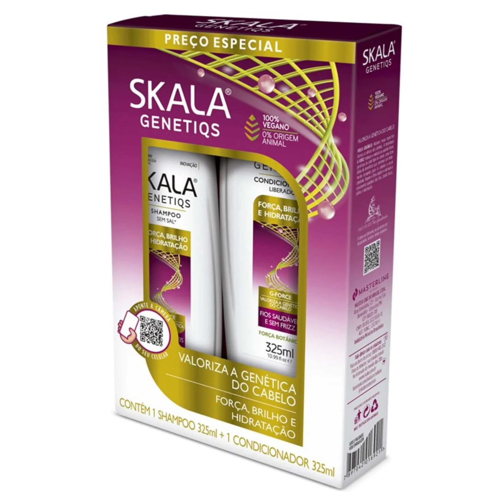 Pack Shampo y Acondicionador Genetiqs SKALA - 325ML SKALA Cosmeticos-skincare