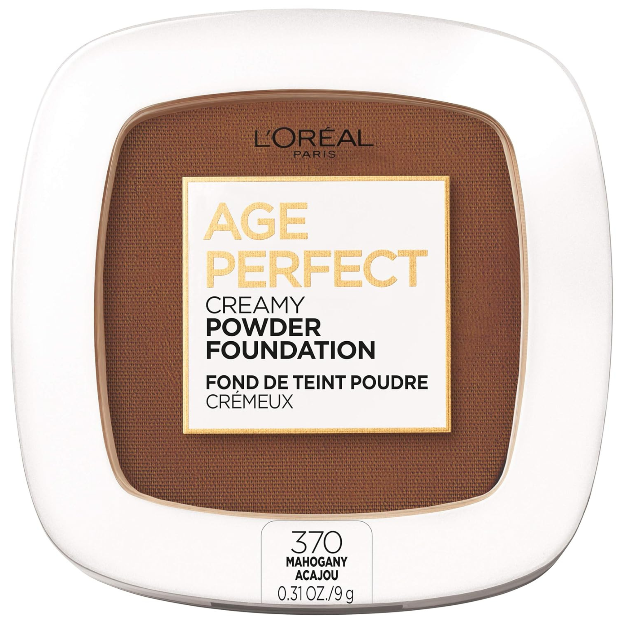 Polvo Compacto Age Perfect Loreal - 370 Mohogany L'oreal Cosmeticos-skincare