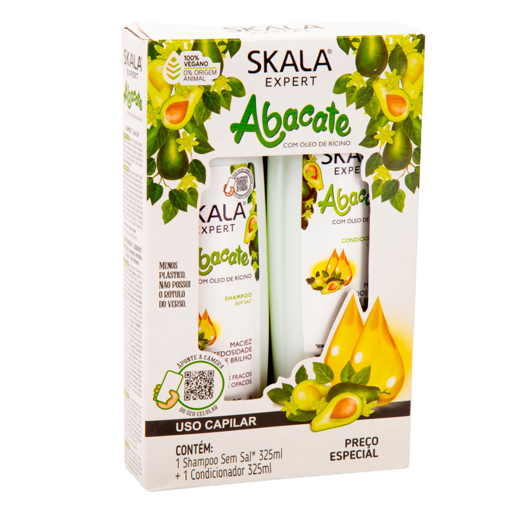 Pack Shampo y Acondicionador Abacate SKALA - 325ML SKALA Cosmeticos-skincare