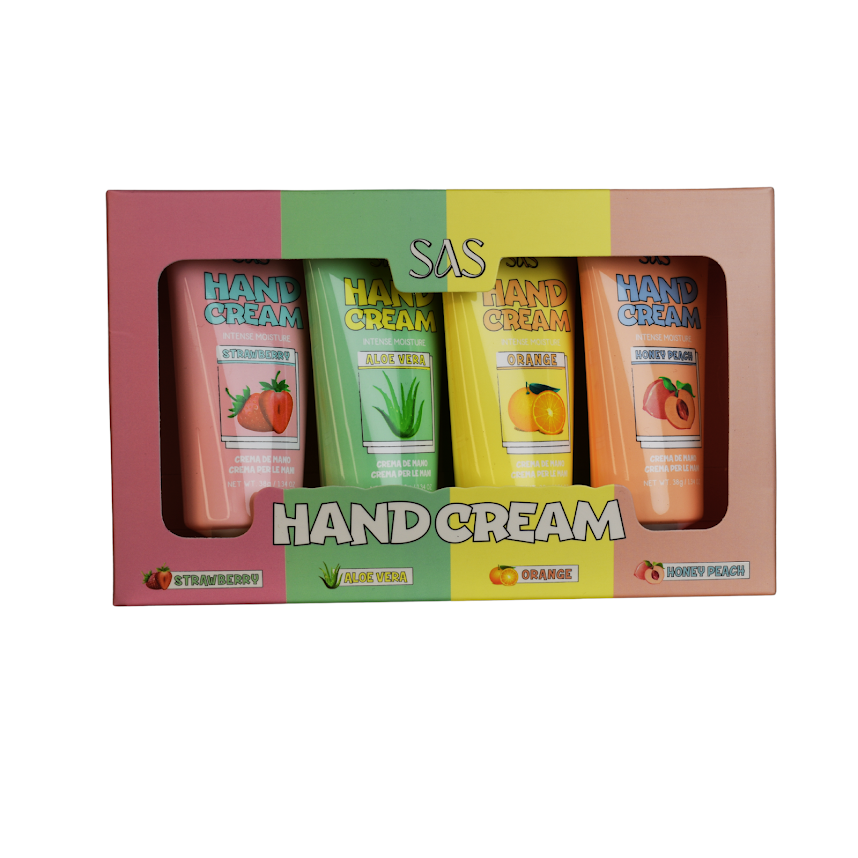 Set de Cremas para Manos SAS Cosmetics - 4 Piezas SAS COSMETICS Cosmeticos-skincare