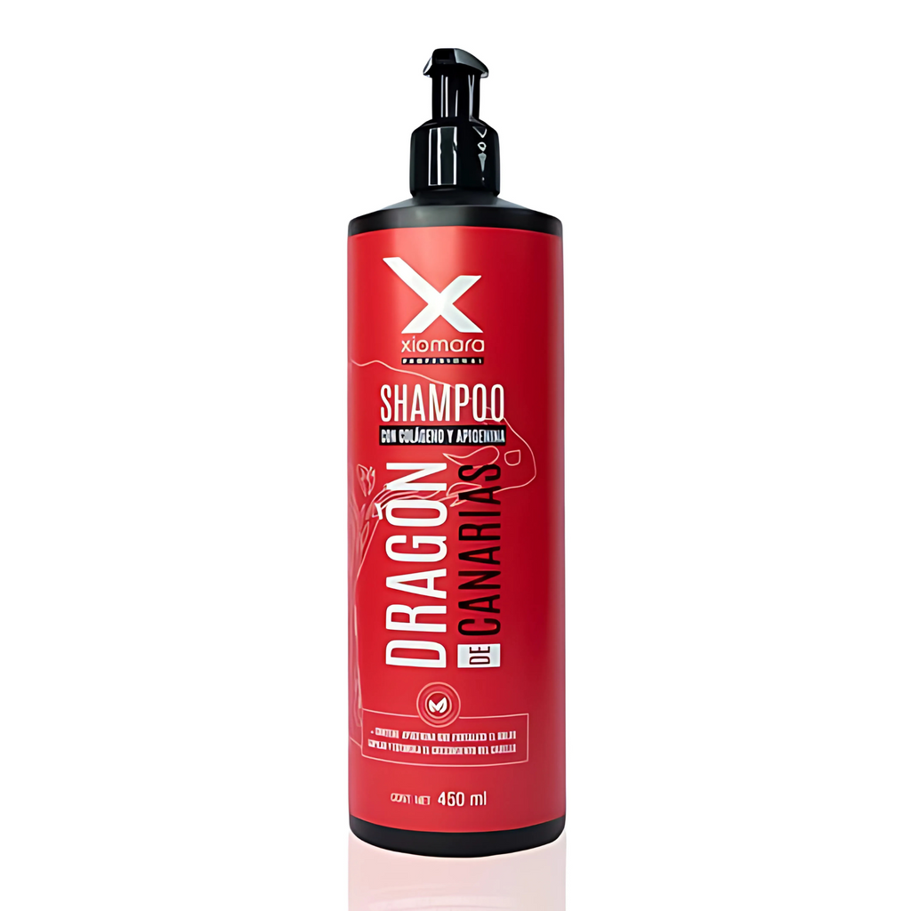 Shampoo Dragon de Canarias, Estimula el crecimiento Xiomara - 450 ML - X06 XIOMARA PROFESSIONAL Cosmeticos-skincare