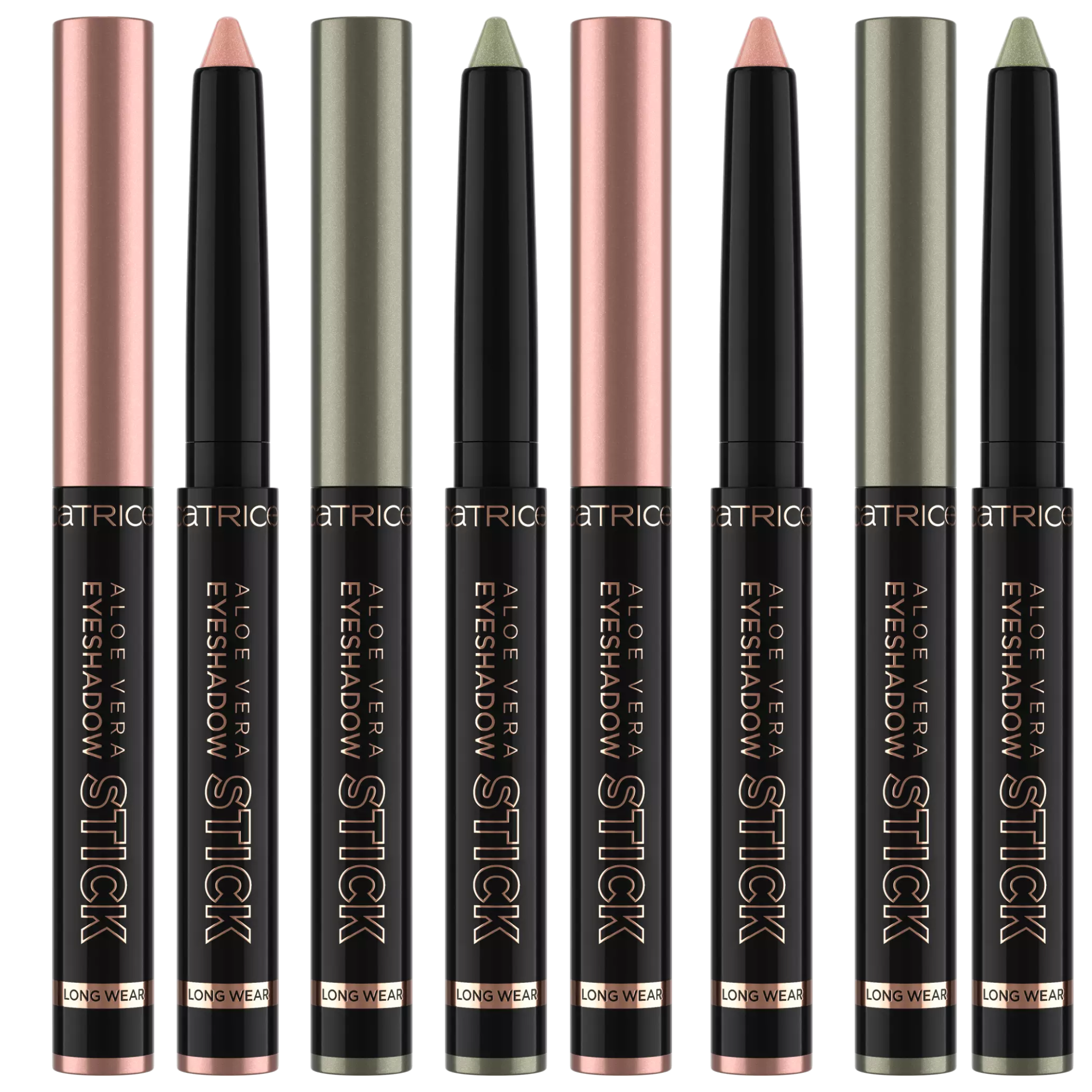 Pack 8 Sombras de Ojos en Barra Catrice Aleo Vera Stick CATRICE Cosmeticos-skincare