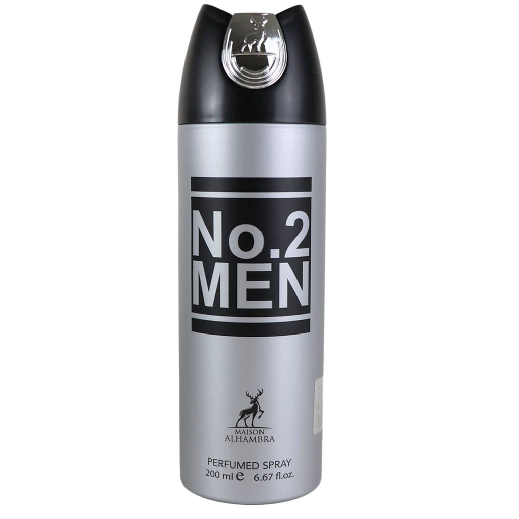 Perfume Árabe Corporal en Spray N° 2 MEN - 200 ml H MAISON ALHAMBRA Cosmeticos-skincare