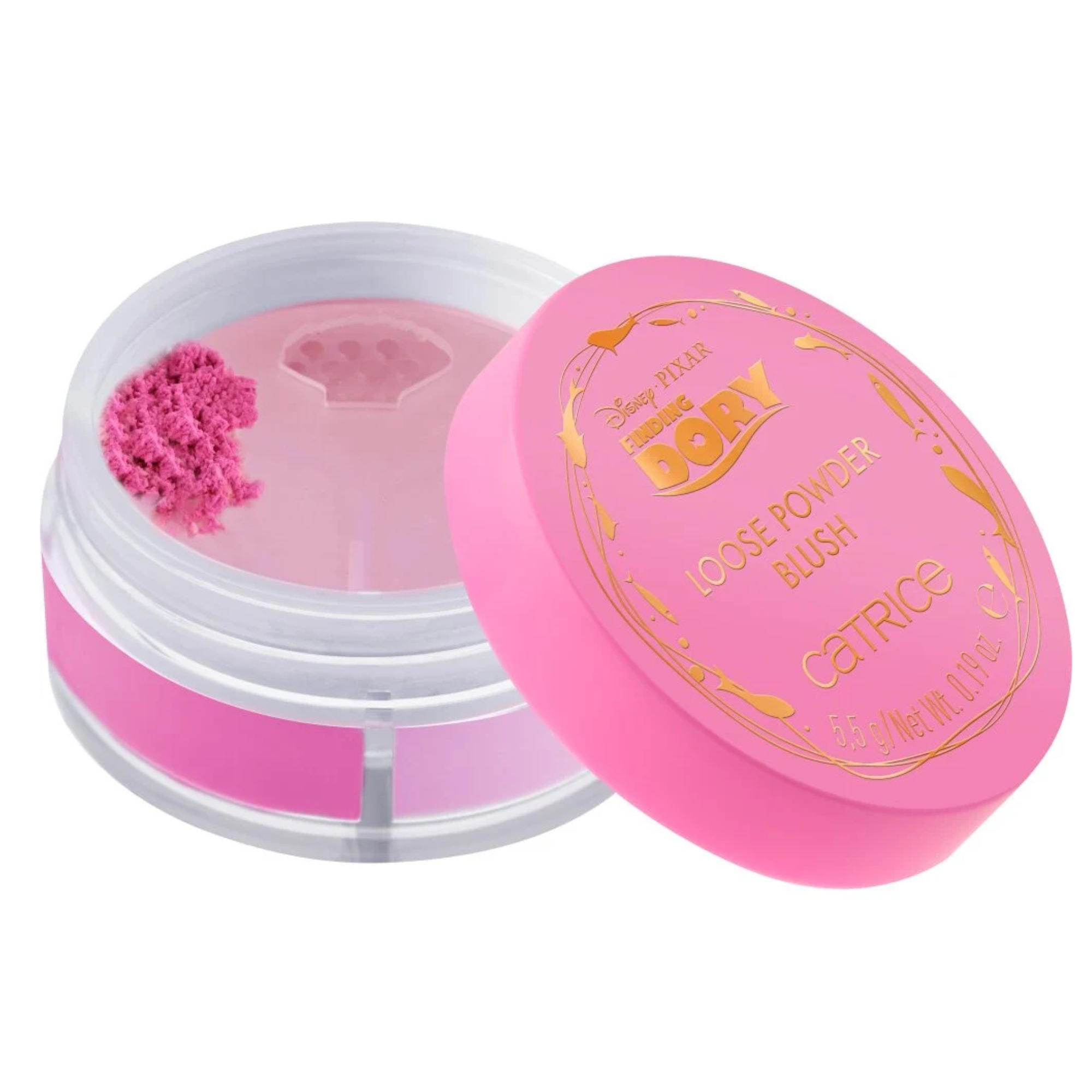 Rubores en Polvo Suelto 3 en 1 Dory De Disney Pixar - 010 Reef Reflection CATRICE Cosmeticos-skincare