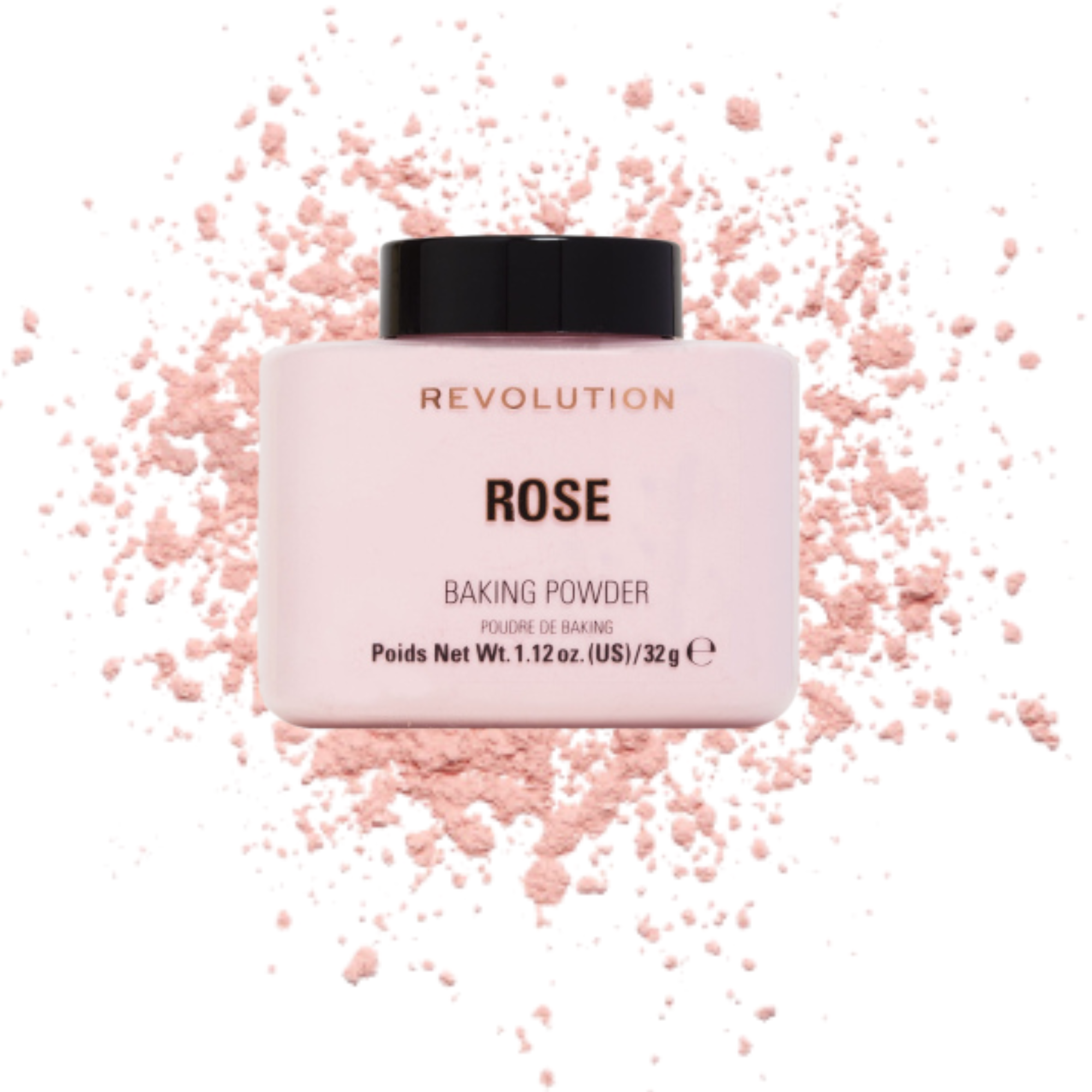 Polvo Fijador para Baking Revolution Rose - 32g REVOLUTION Cosmeticos-skincare