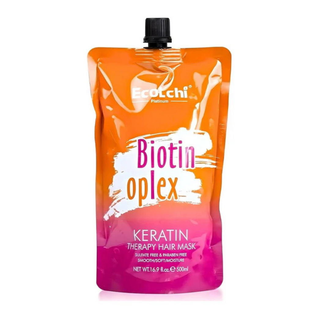 Mascarilla Capilar de Keratina Biotin Oplex Ecolchi PRO - 500ML ECOLCHI PRO Cosmeticos-skincare