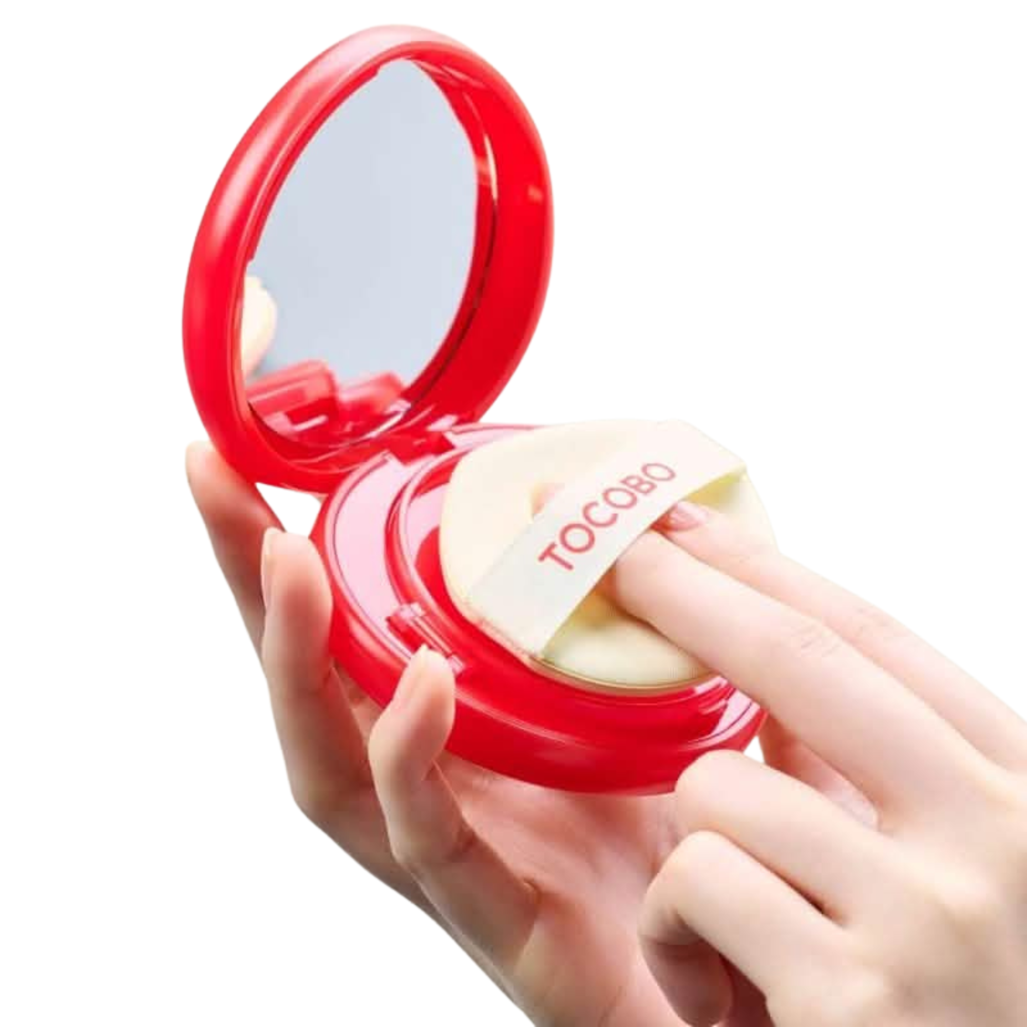 Base Apple Dewy Fit Cushion Tocobo Tono 21W Vanilla - 15g TOCOBO Cosmeticos-skincare