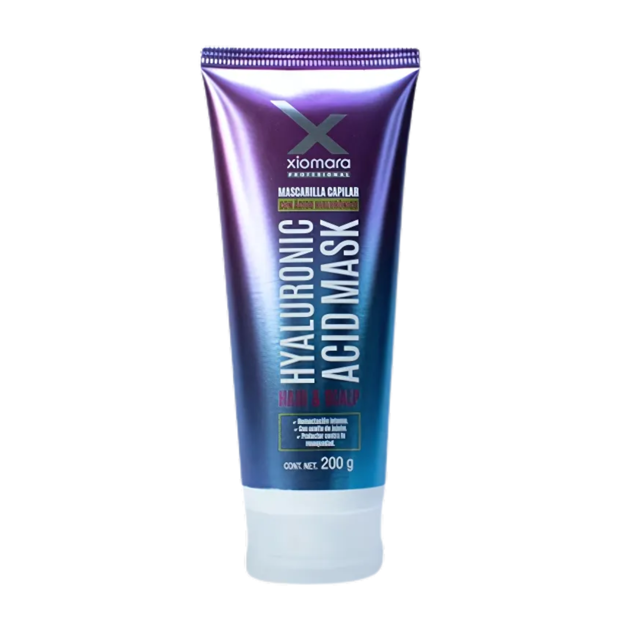 Mascarilla Capilar con Acido Hialuronico Xiomara - 200 G - X04 XIOMARA PROFESSIONAL Cosmeticos-skincare