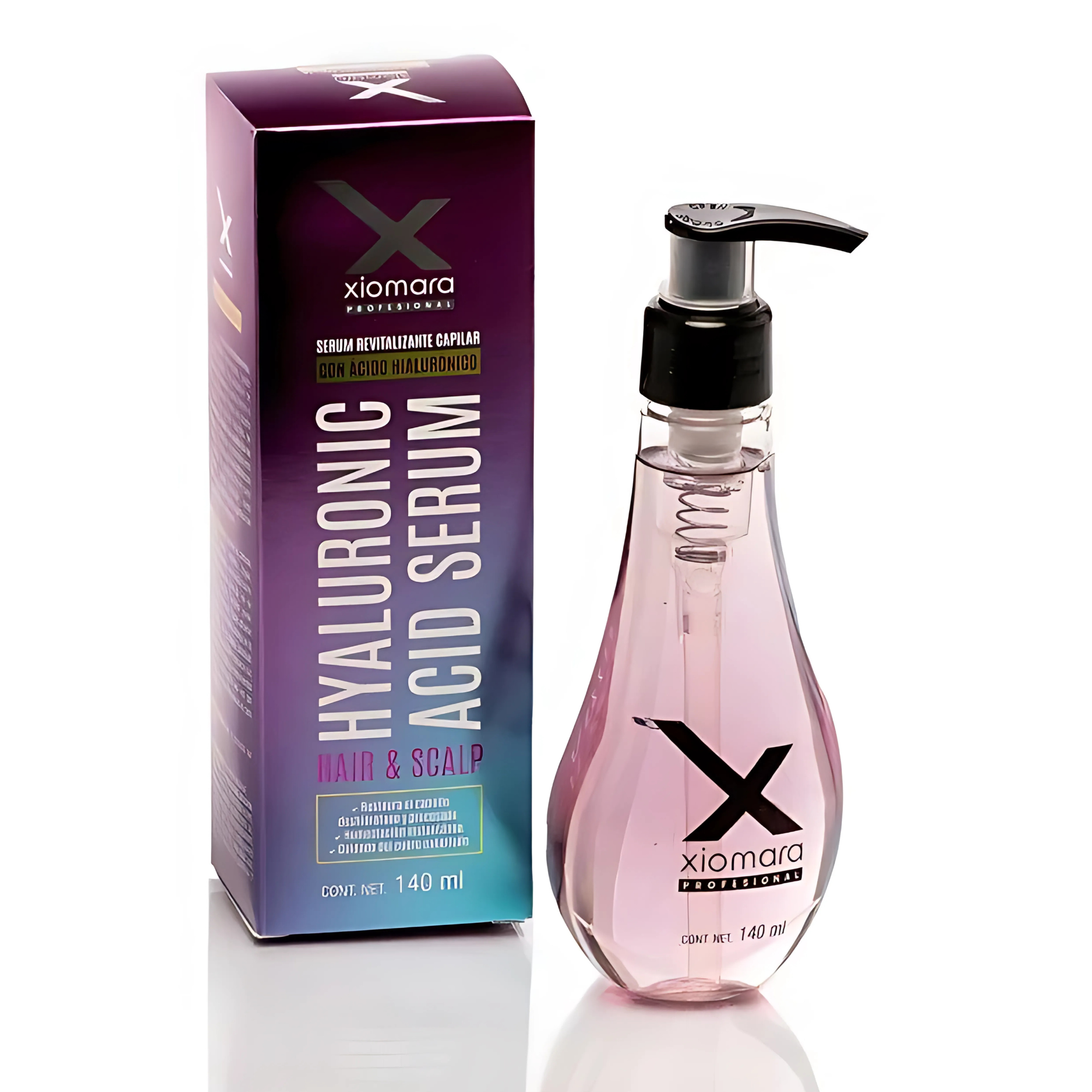 Serum Revitalizante Capilar con Acido Hialuronico Xiomara - 140 ML XIOMARA PROFESSIONAL Cosmeticos-skincare