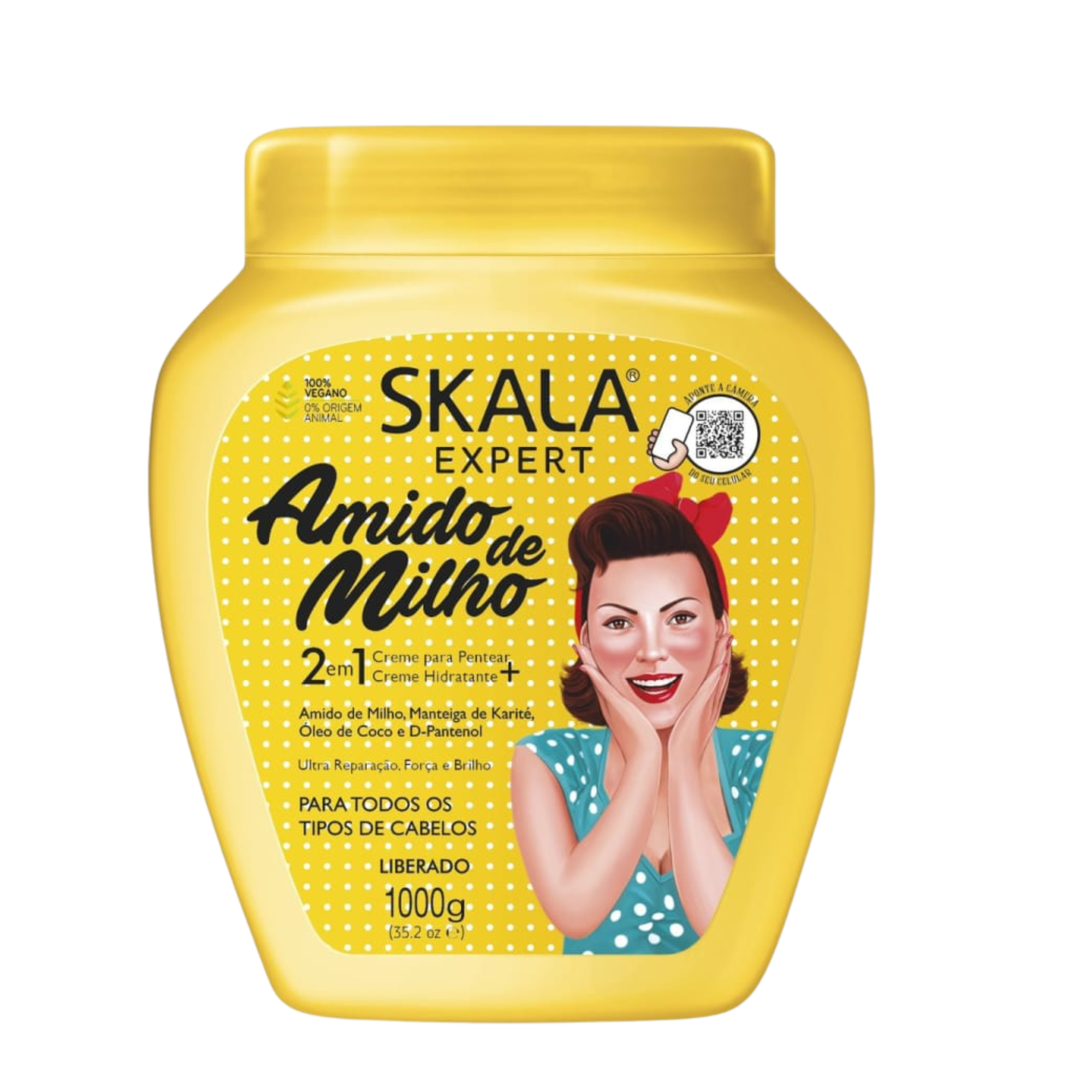 Mascarilla Capilar SKALA Amido de Milho Ultra Reparacion y Brillo - 1 Kg SKALA Cosmeticos-skincare