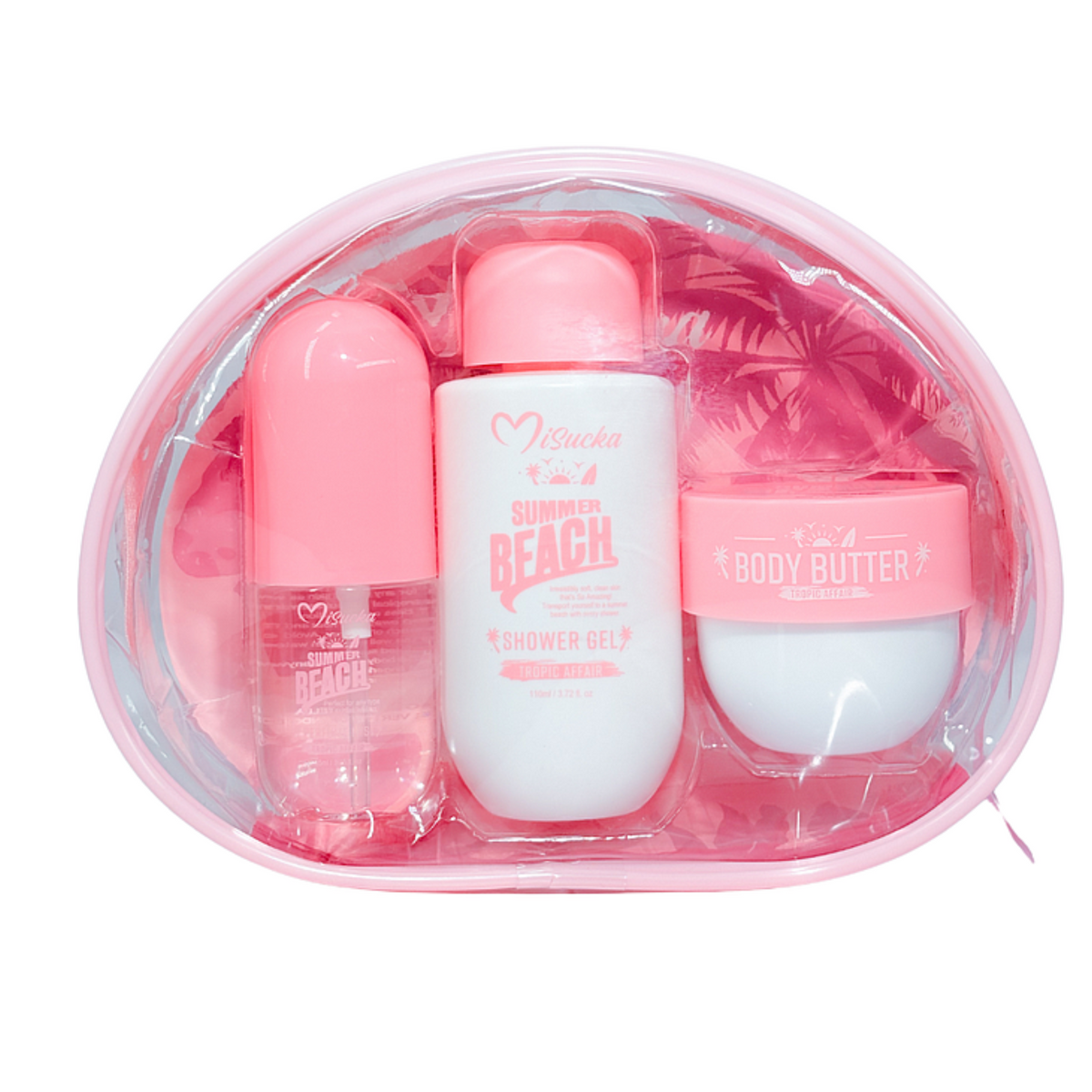 Mini Set Misucka Showe Gel, Body Mist y Manteca Corporal - 3 Piezas Tropical Affair MISUCKA Cosmeticos-skincare