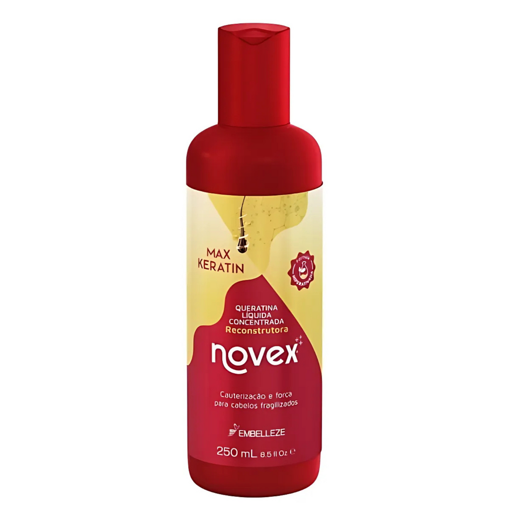 Queratina Liquida para cabellos dañados NOVEX Max Keratin - 250 ML NOVEX Cosmeticos-skincare