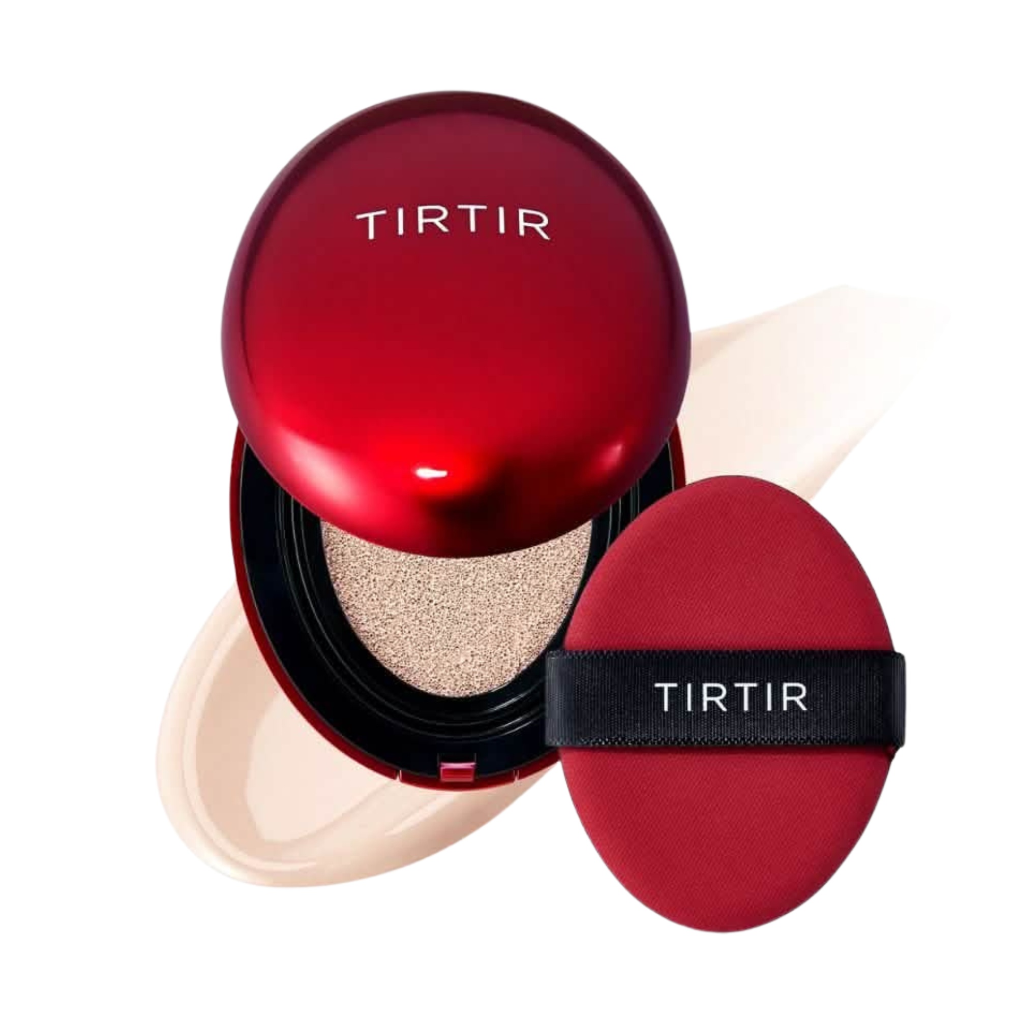 Base Mask Fit Red Cushion Tirtir tono 17C Porcelain - 18g TIRTIR Cosmeticos-skincare