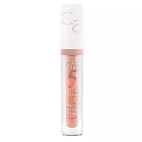 Balsamo Labial Liquido con Acido Hyaluronico Powe Full 5 Catrice - 020 Pearly Peach Catrice Cosmeticos-skincare