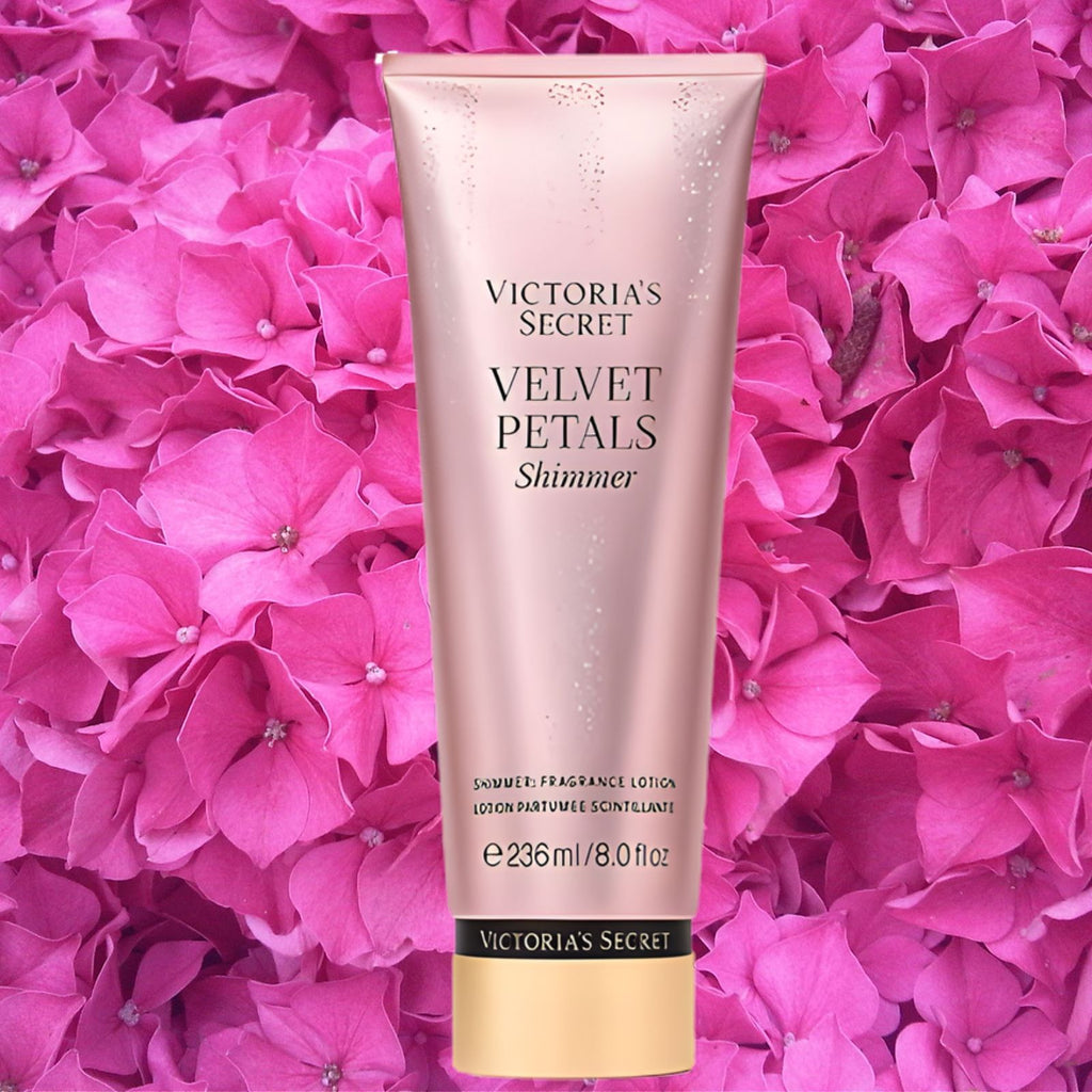 Locion Corporal Victorias Secret con Shimmer 236 Ml - VELVET PETALS SHIMMER