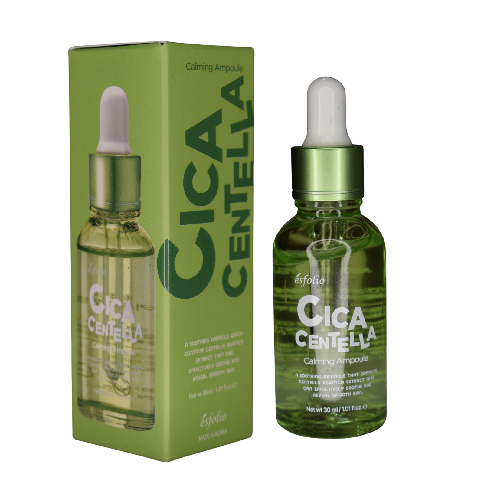 Serum Facial con Cica Centella Esfolio 30 Ml - 2658 ESFOLIO Cosmeticos-skincare