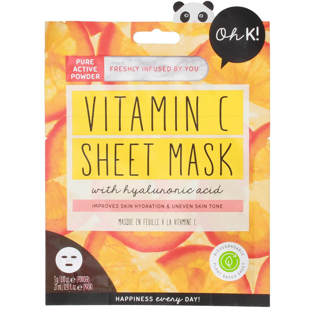 Mascarilla Facial con Vitamina C Koreana OH k! OH K! Cosmeticos-skincare