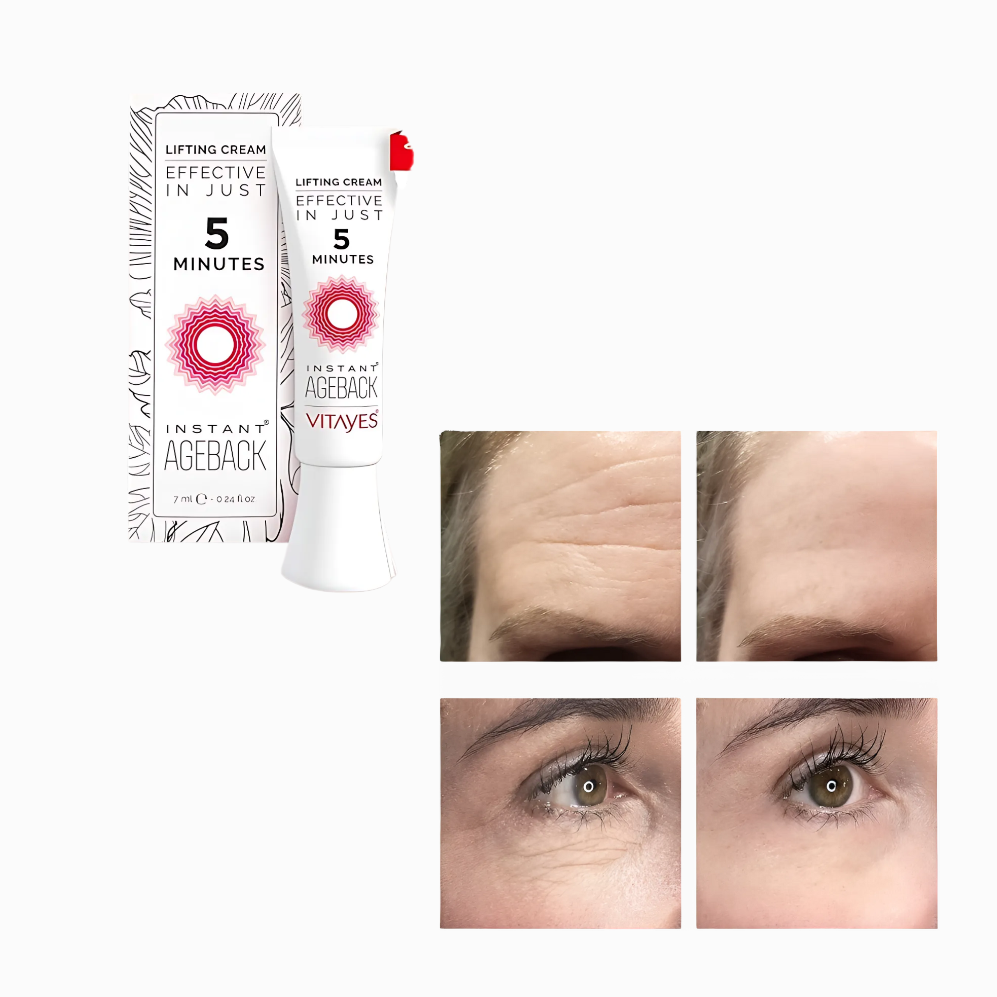 Crema Antiarrugas Liftin Eficaz en solo 5 Minutos - INSTANT 7ML INSTANT Cosmeticos-skincare
