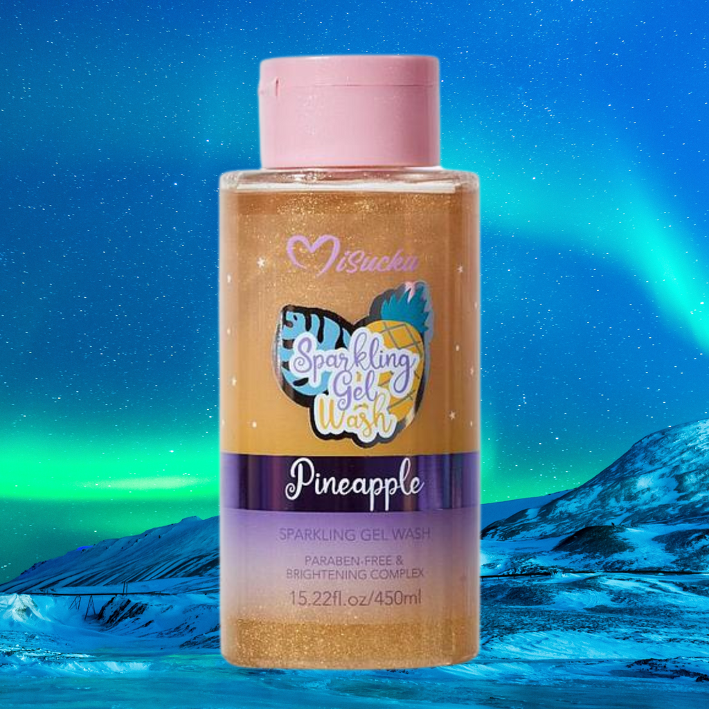 Gel de ducha con shimmer Pineapple Misucka - 450 ml MISUCKA Cosmeticos-skincare