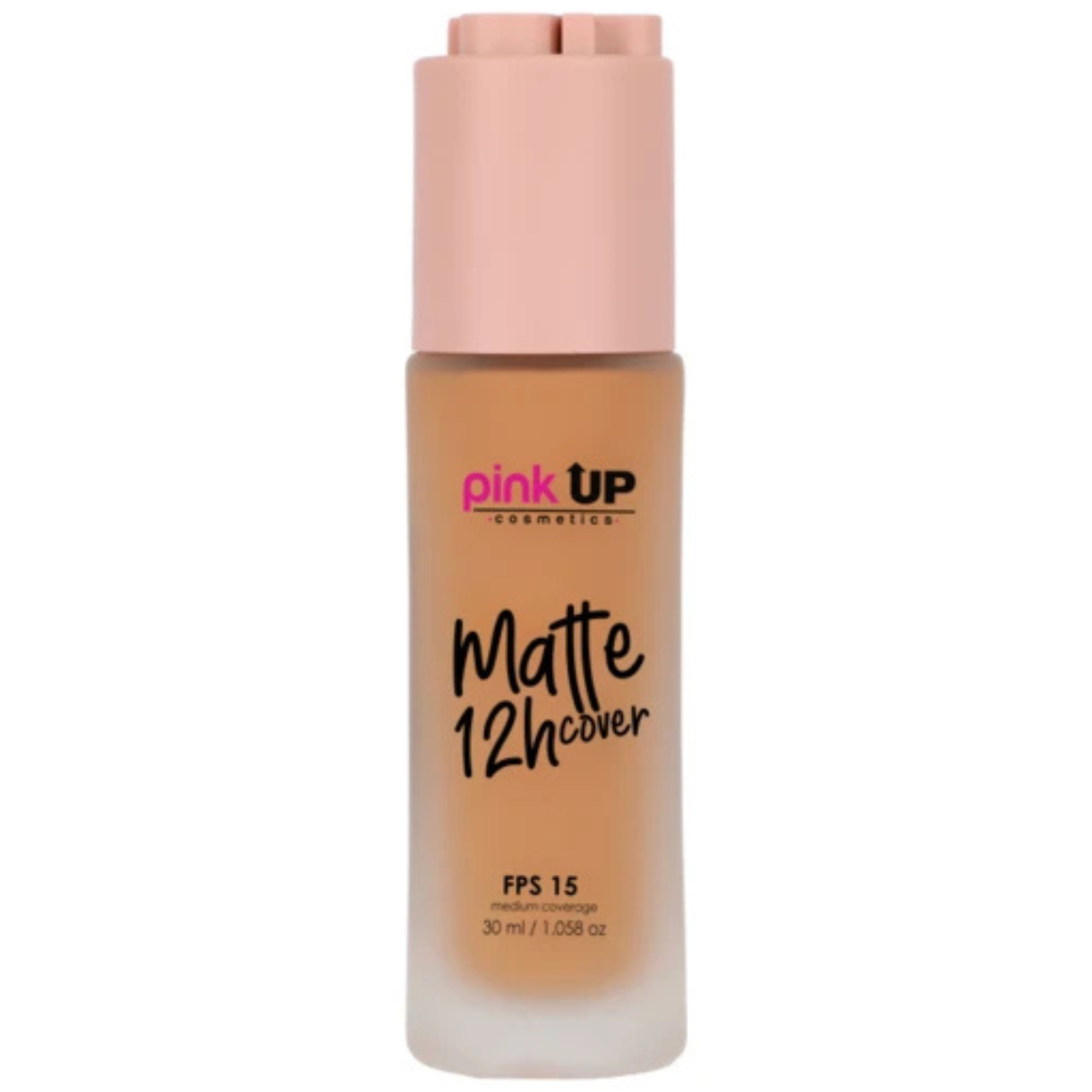 Base Liquida de Cobertura Media y Acabado Matte Pink Up - 700 CINNAMON PINK UP Cosmeticos-skincare