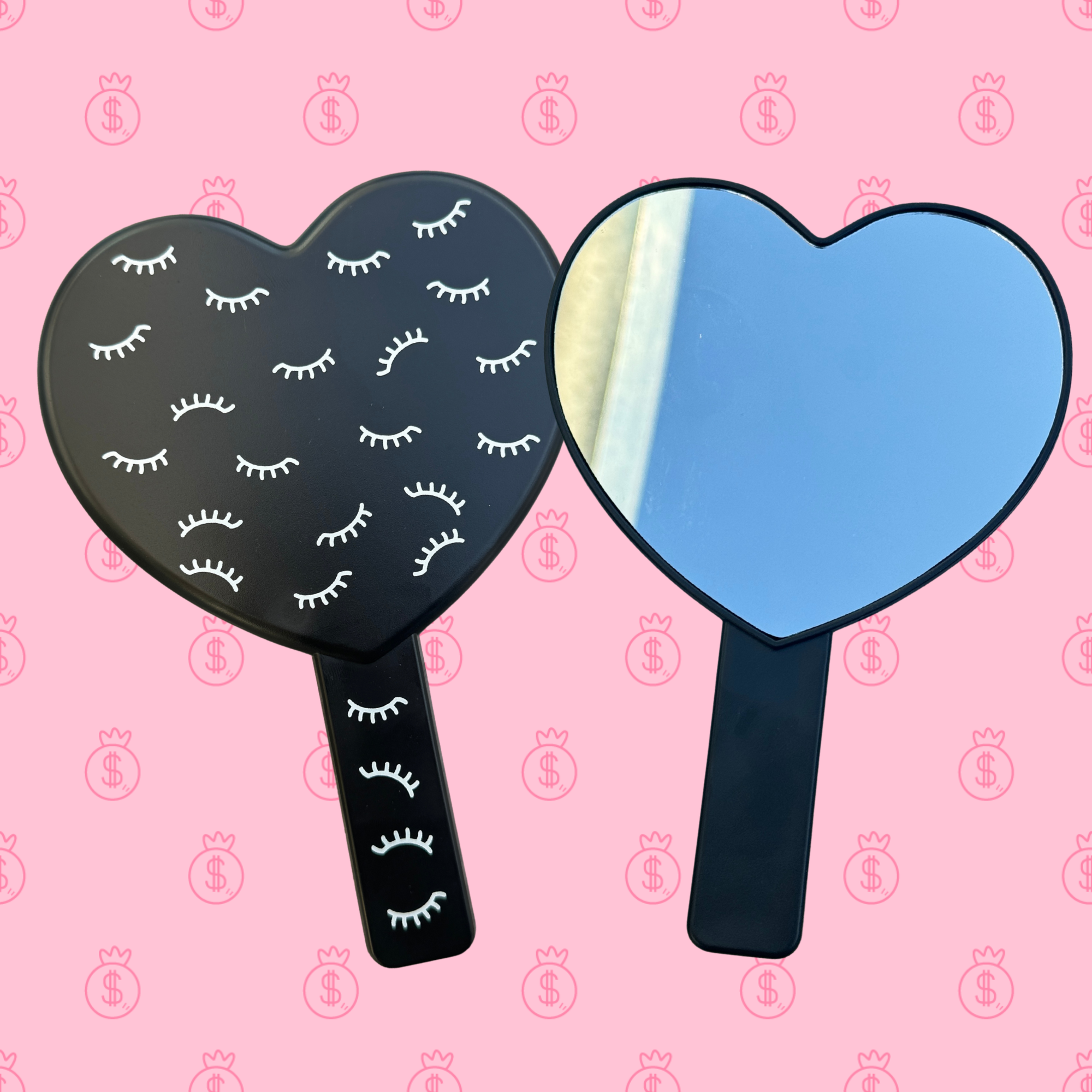 Espejo de Mano en forma de Corazón MISUCKA Cosmeticos-skincare