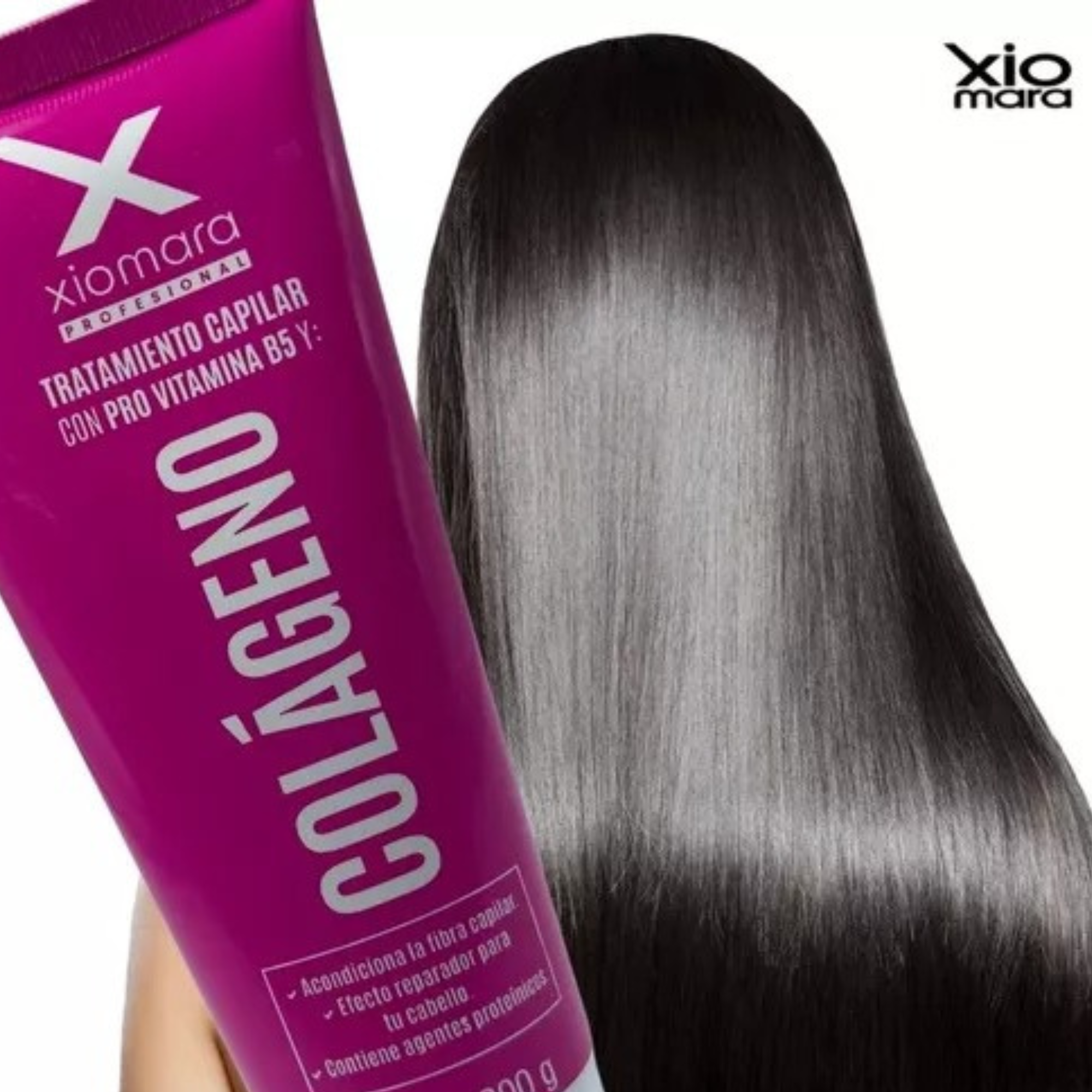 Mascarilla Capilar de Colageno Xiomara Profesional - 200G - X16 XIOMARA PROFESSIONAL Cosmeticos-skincare