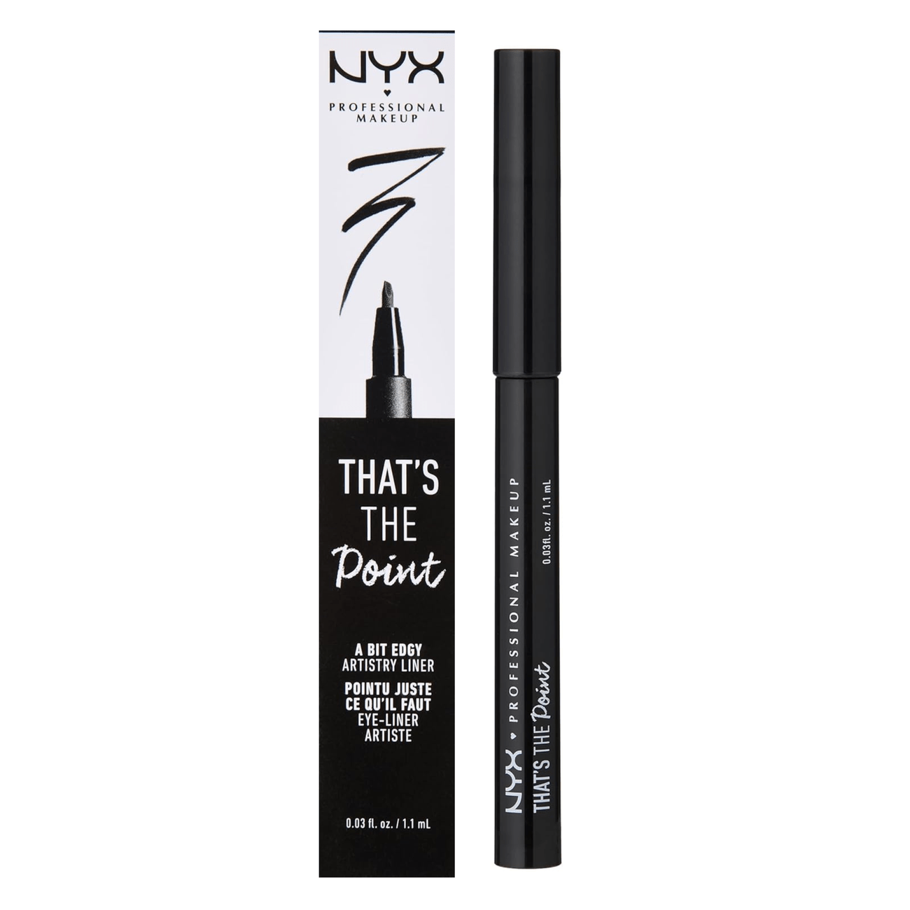 Delineador de Ojos That´s The Point - TTPE03 BLACK NYX Cosmeticos-skincare
