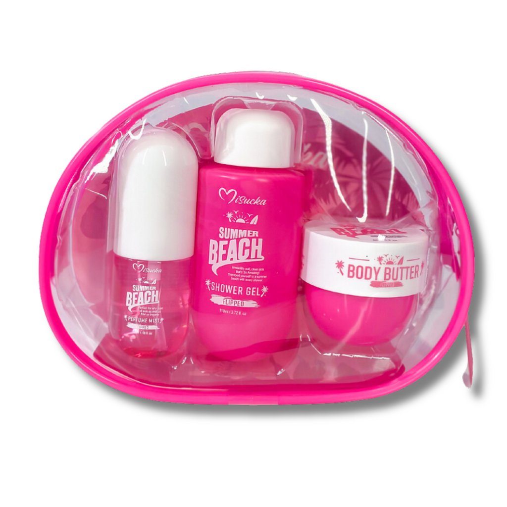 Mini Set Misucka Showe Gel, Body Mist y Manteca Corporal - 3 Piezas Flipped MISUCKA Cosmeticos-skincare