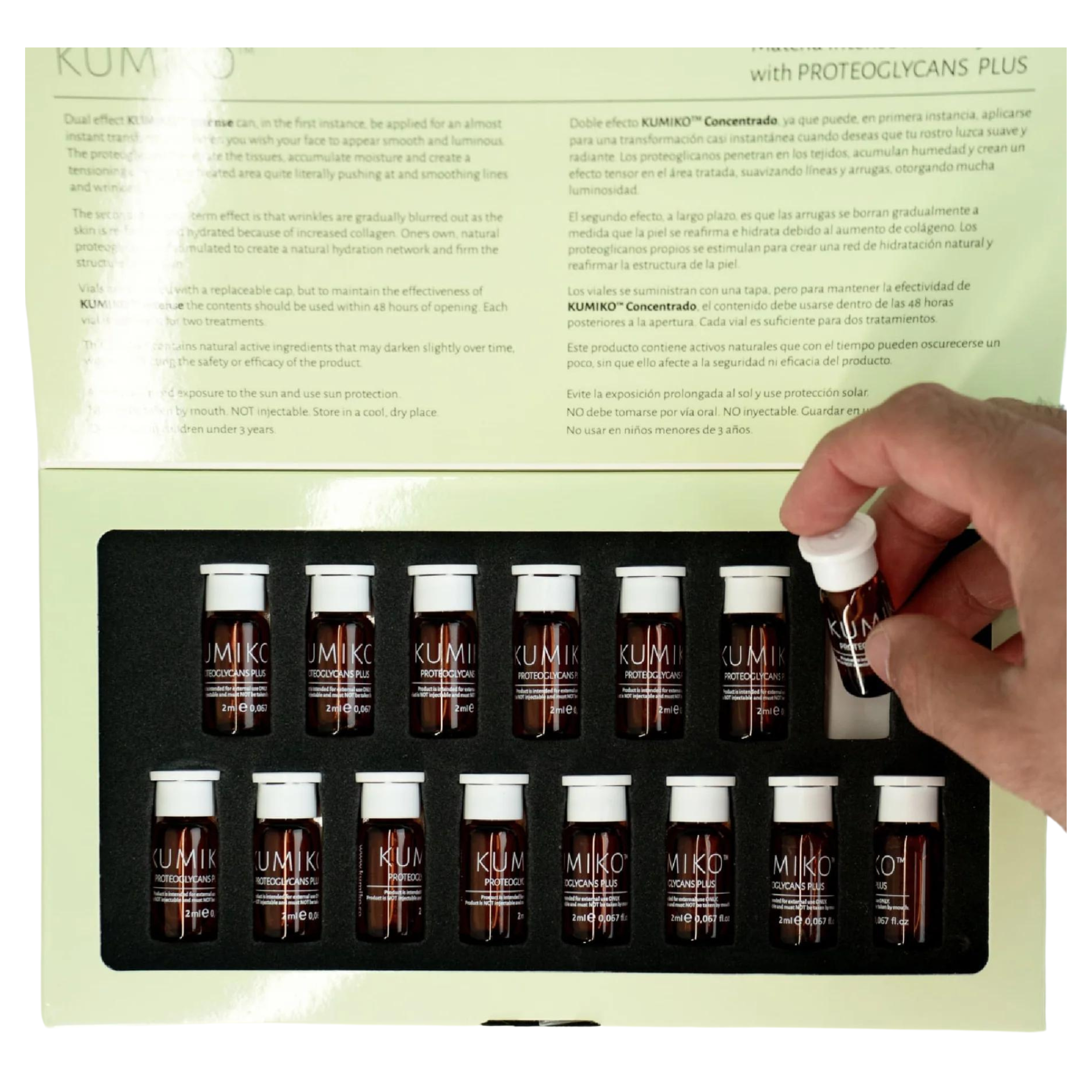 Suero Concentrado Antiedad Kumiko 15 Ampollas de 2 ML - AC29 KUMIKO Cosmeticos-skincare