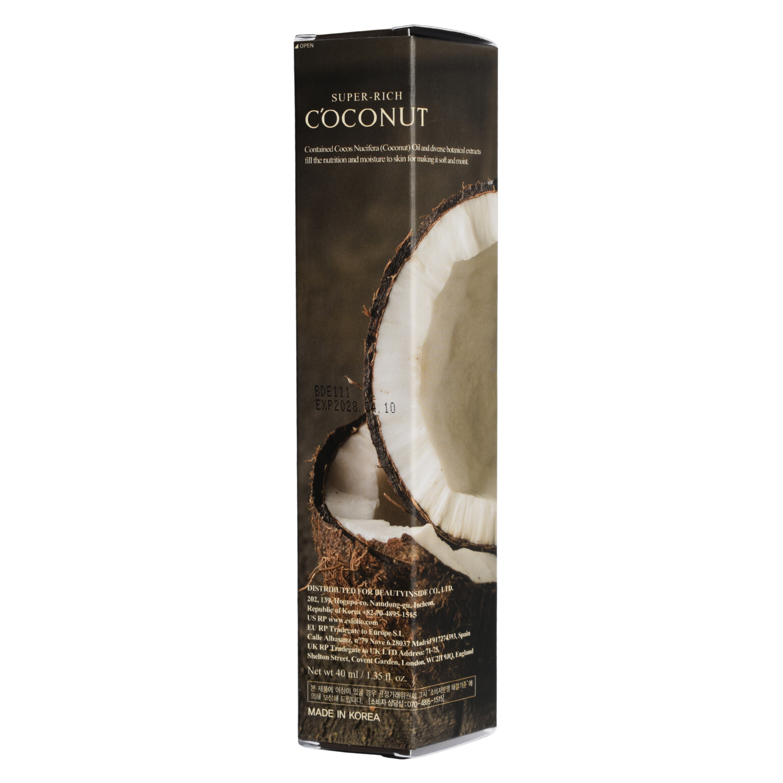 Contorno de Ojos Esfolio Super Rich Coconut 40 Ml - 5308 Moda Outlet Chile Cosmeticos-skincare