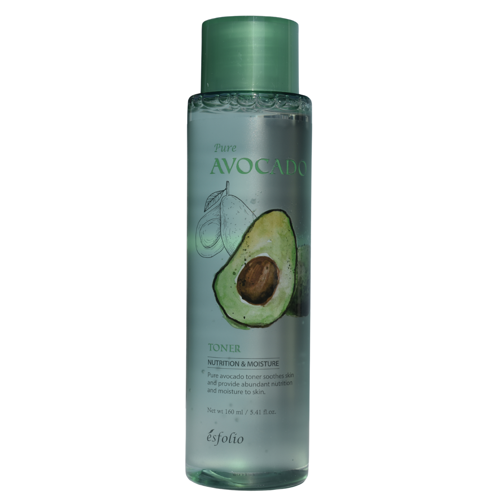 Tónico facial hidratante Esfolio con extracto de aguacate 160 Ml - 6404 ESFOLIO Cosmeticos-skincare