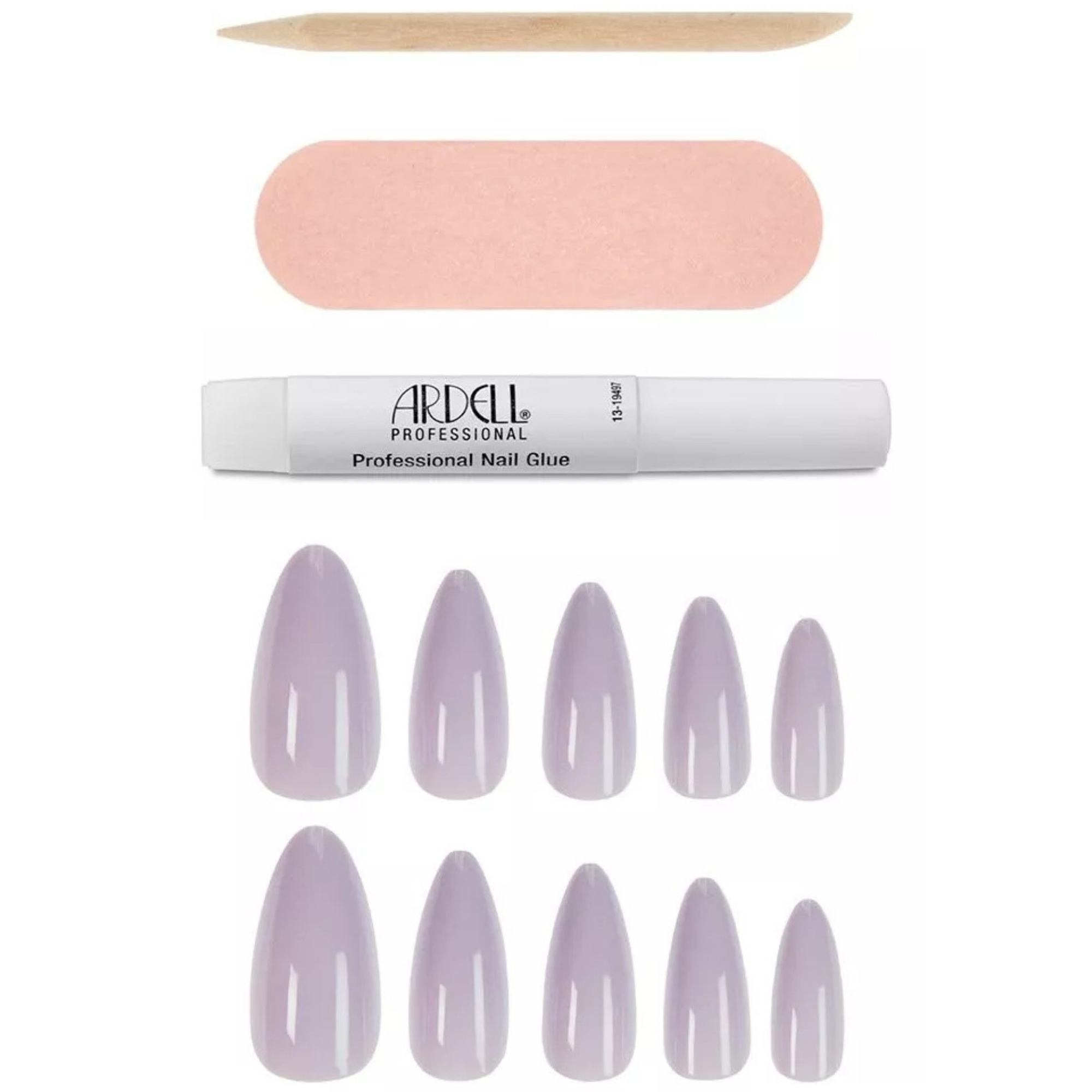 Set de Uñas Postizas Ardell Nail Addict Colored - LILAC ARDELL Cosmeticos-skincare
