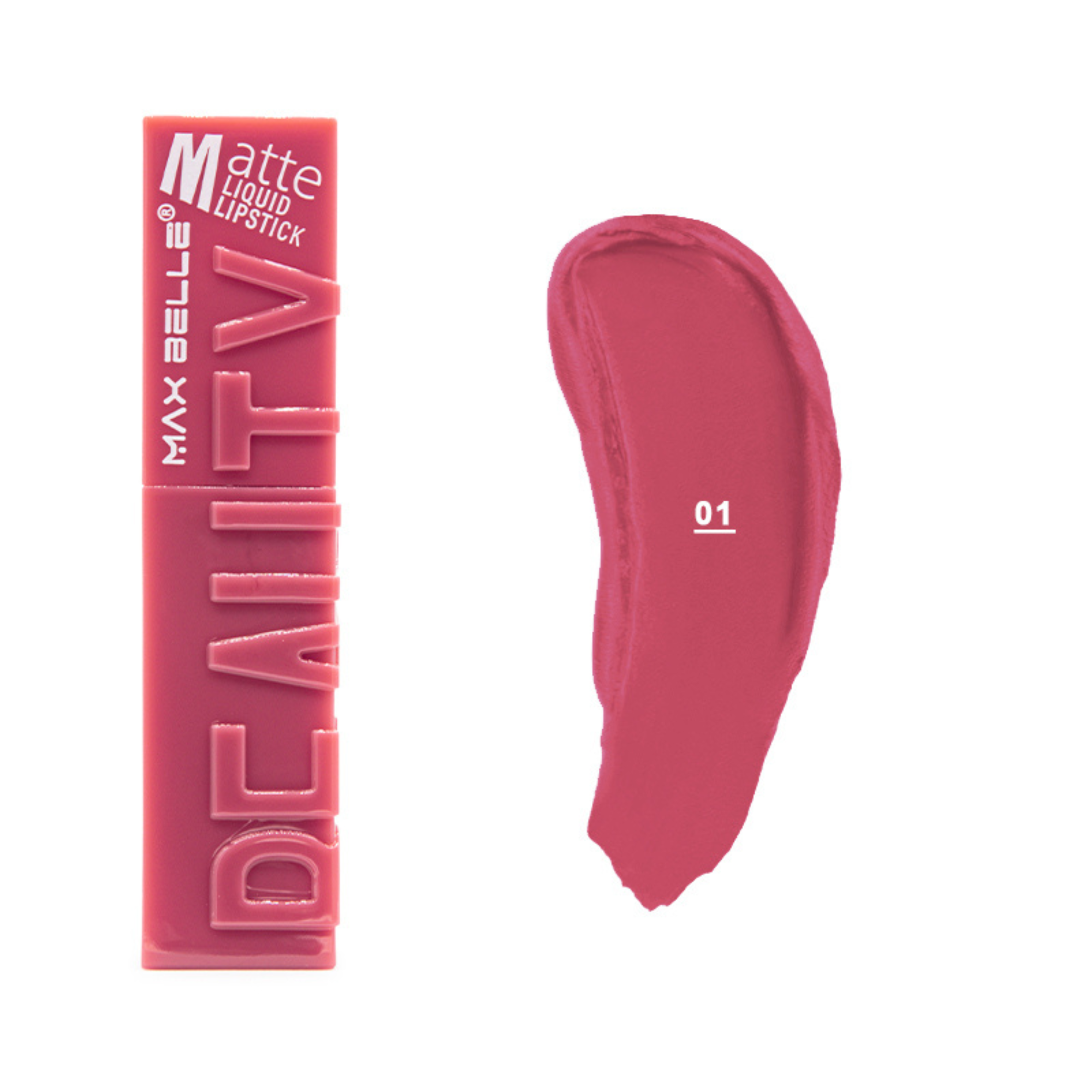 Labial Liquido Matte Max Belle Dupe de Maybelline - MB011284 - Tono 01 MAX BELLE Cosmeticos-skincare
