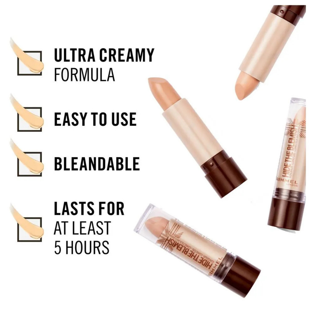 Corrector en Barra Rimmel London - 02 Sand Rimmel London Cosmeticos-skincare