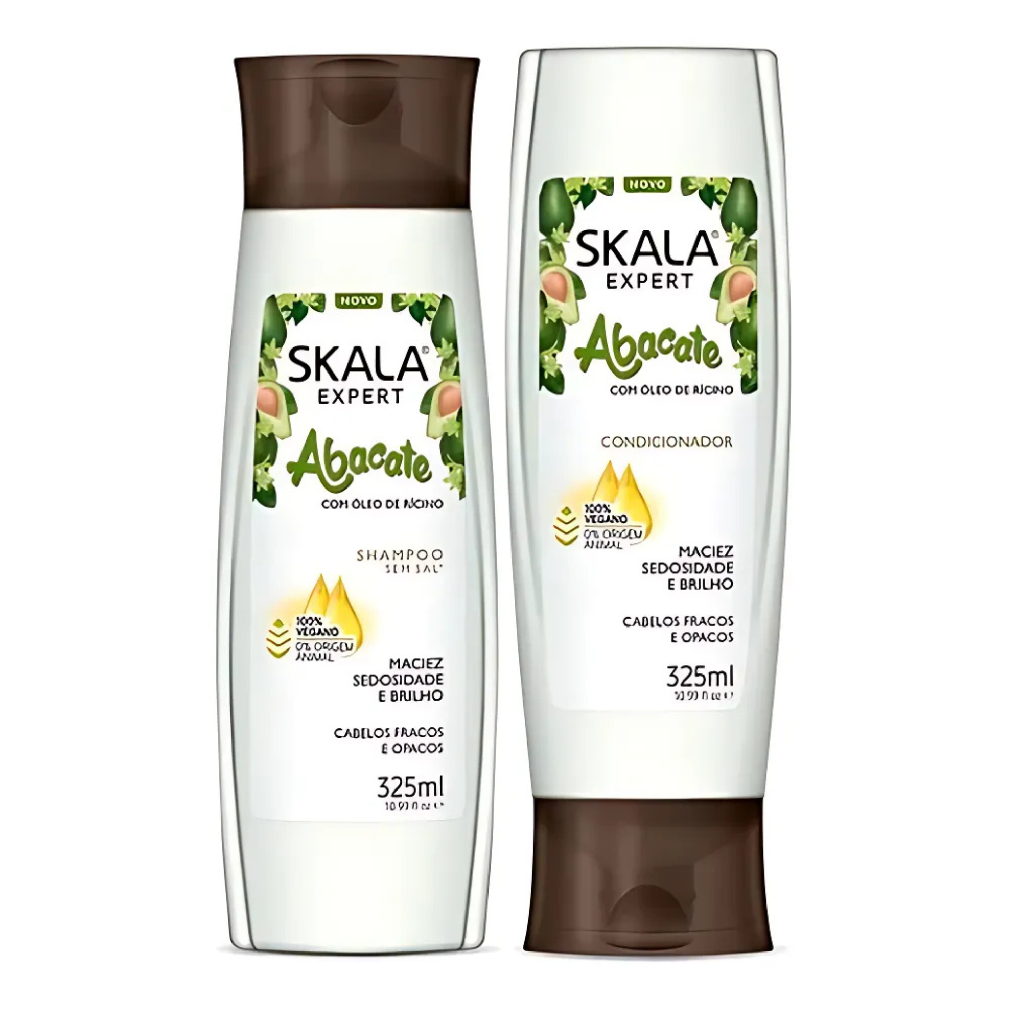 Pack Shampo y Acondicionador Abacate SKALA - 325ML SKALA Cosmeticos-skincare