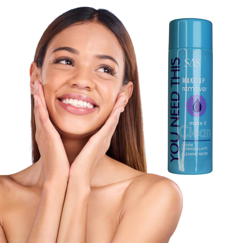 Removedor de Maquillaje SAS Cosmetics - 129 Ml SAS COSMETICS Cosmeticos-skincare