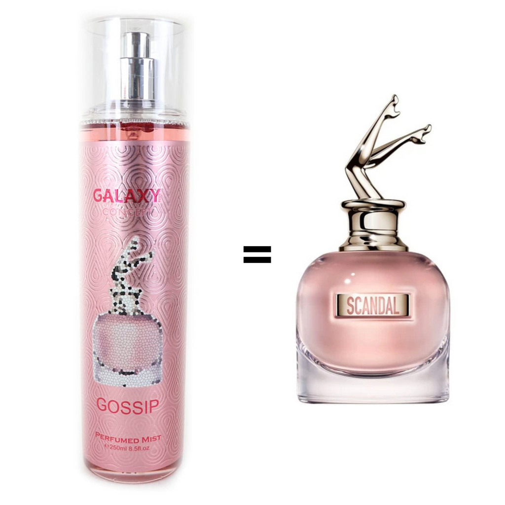 Perfume Árabe Mist Corporal Gossip - 250 Ml M GALAXY PLUS Cosmeticos-skincare