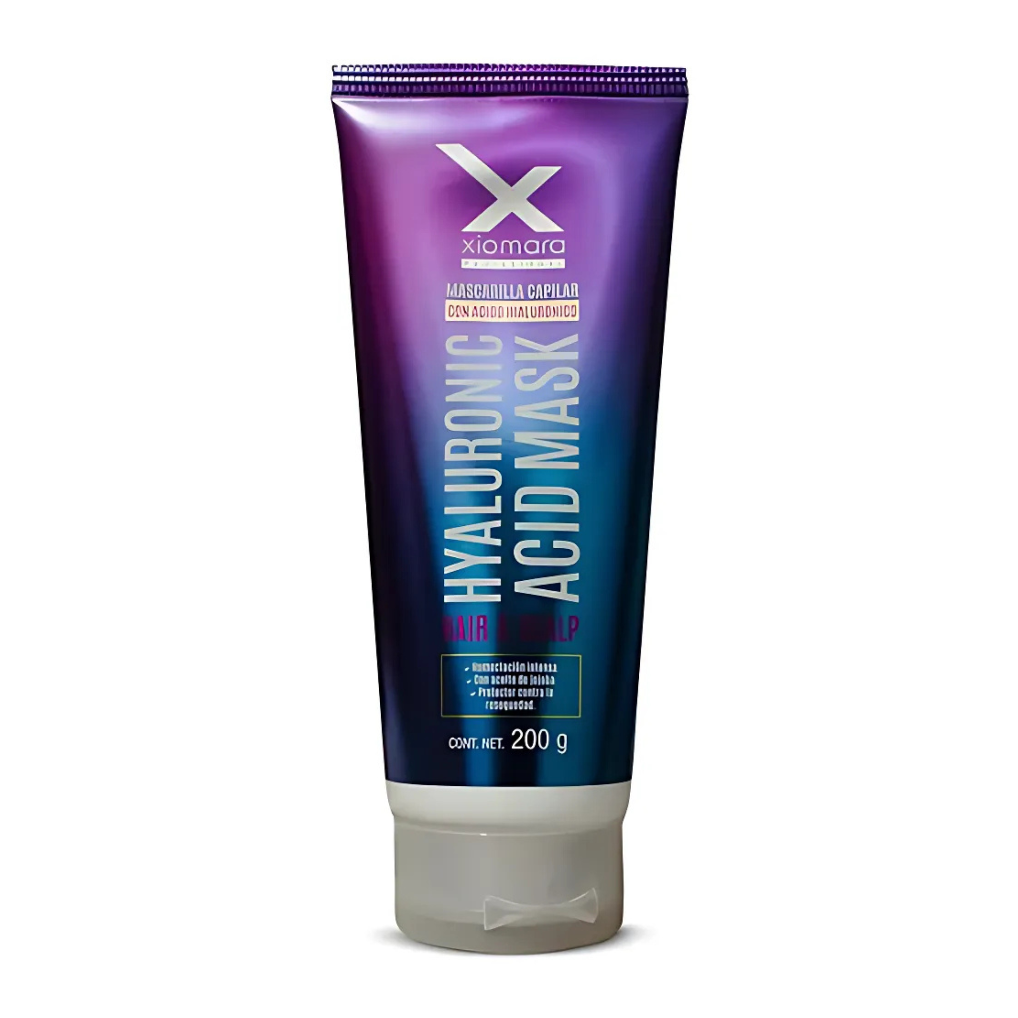 Mascarilla Capilar con Acido Hialuronico Xiomara - 200 G - X04 XIOMARA PROFESSIONAL Cosmeticos-skincare