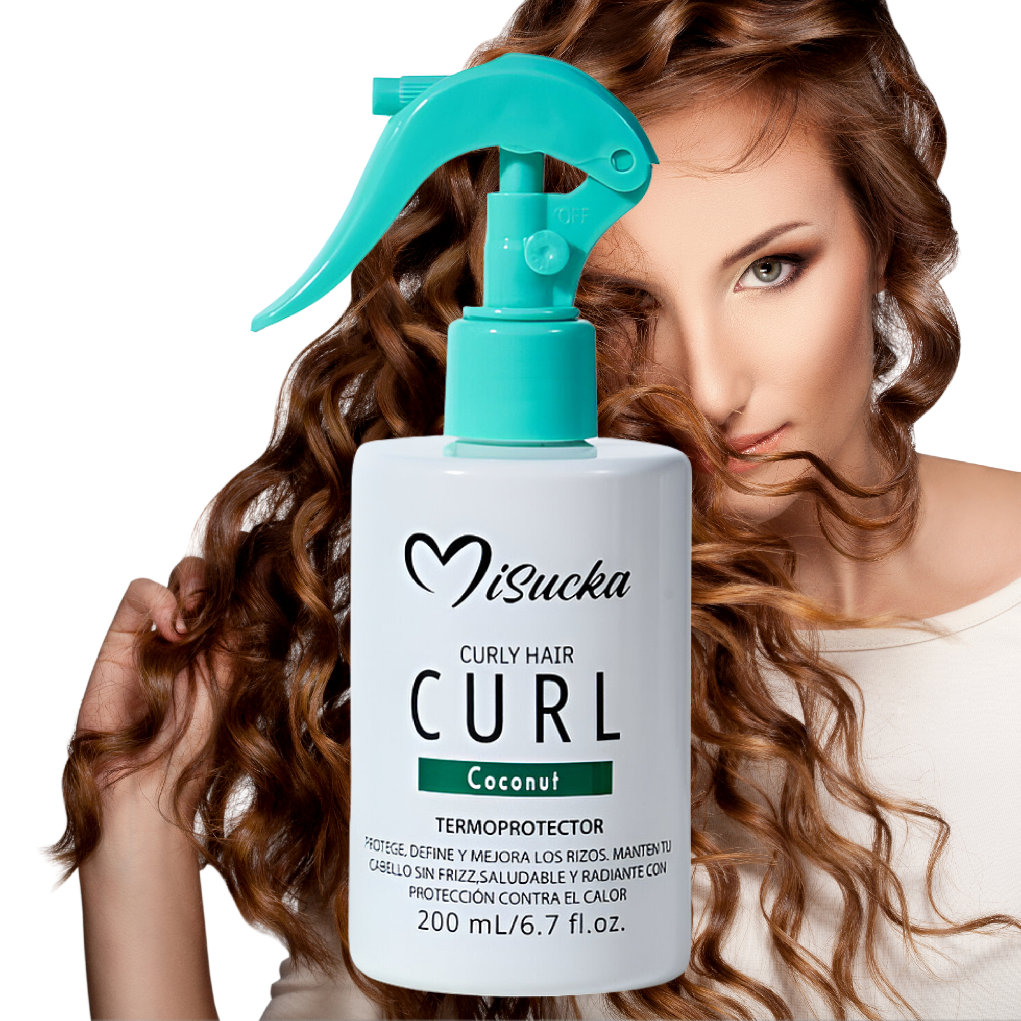 Termo protector Termico CURLY / RIZOS MiSucka - 200 ML MISUCKA Cosmeticos-skincare