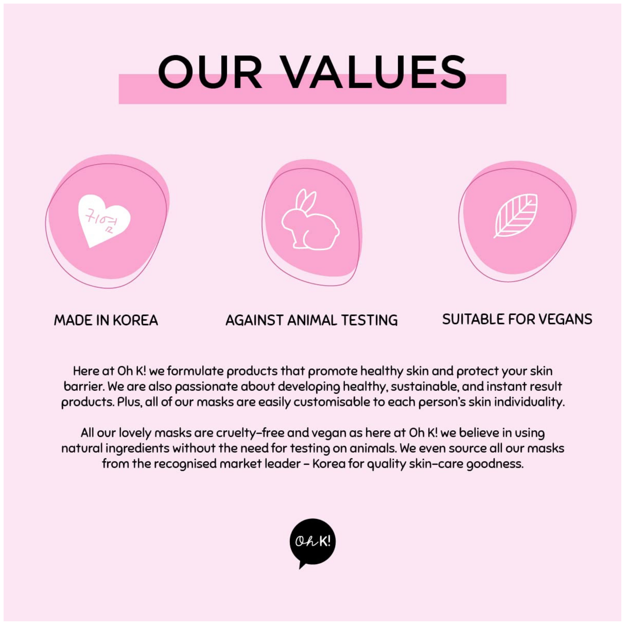 Mascarilla Facial con Vitamina C Koreana OH k! OH K! Cosmeticos-skincare