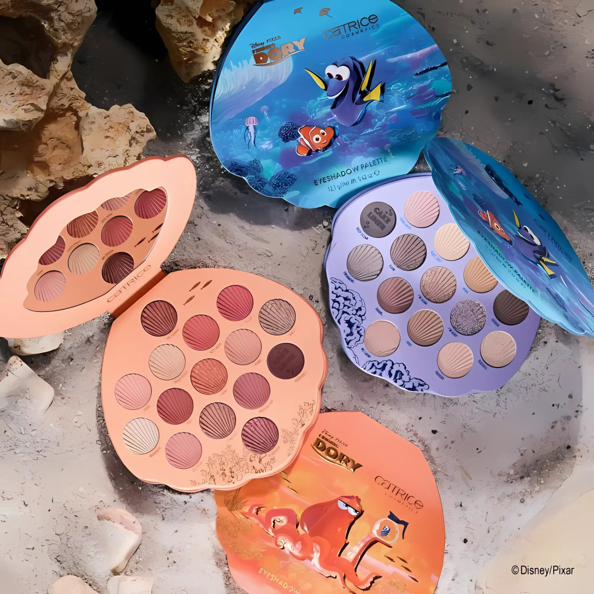 Paleta de Sombras Dory Disney Pixar Catrice - 010 Just Kepp Swimming CATRICE Cosmeticos-skincare