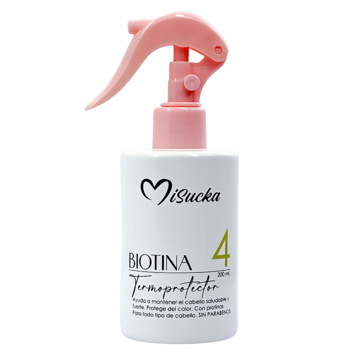 Termo protector de Calor Misucka Biotina - 200 Ml