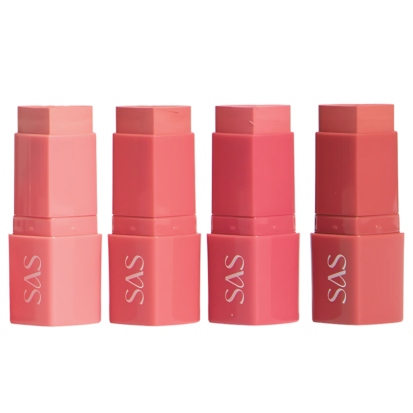 Pack 4 Rubores en Barra formato Corazon - Tonos Surtidos SAS COSMETICS Cosmeticos-skincare