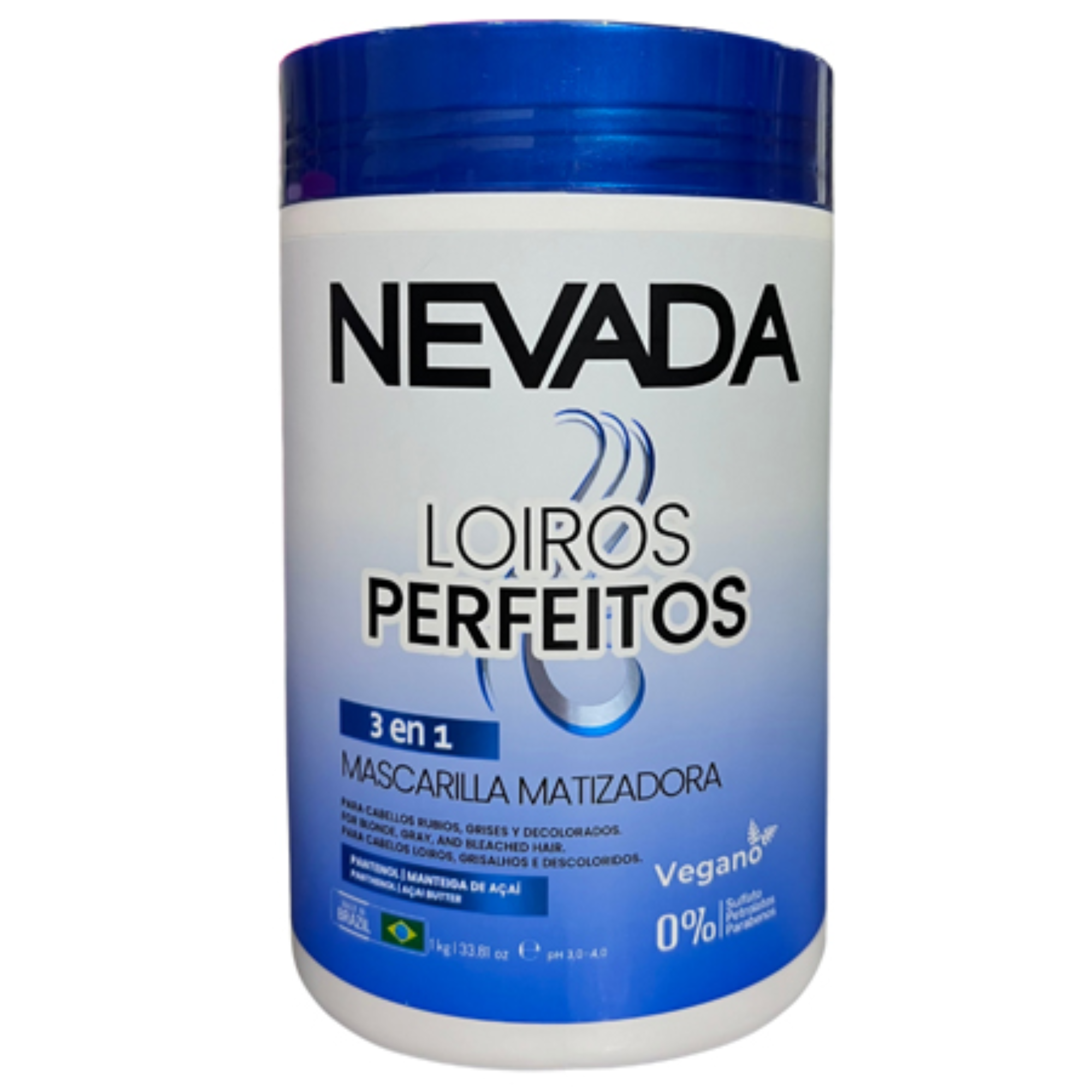 Mascarilla Capilar 3 en 1 NEVADA Matizadora - 1 KG NEVADA Cosmeticos-skincare